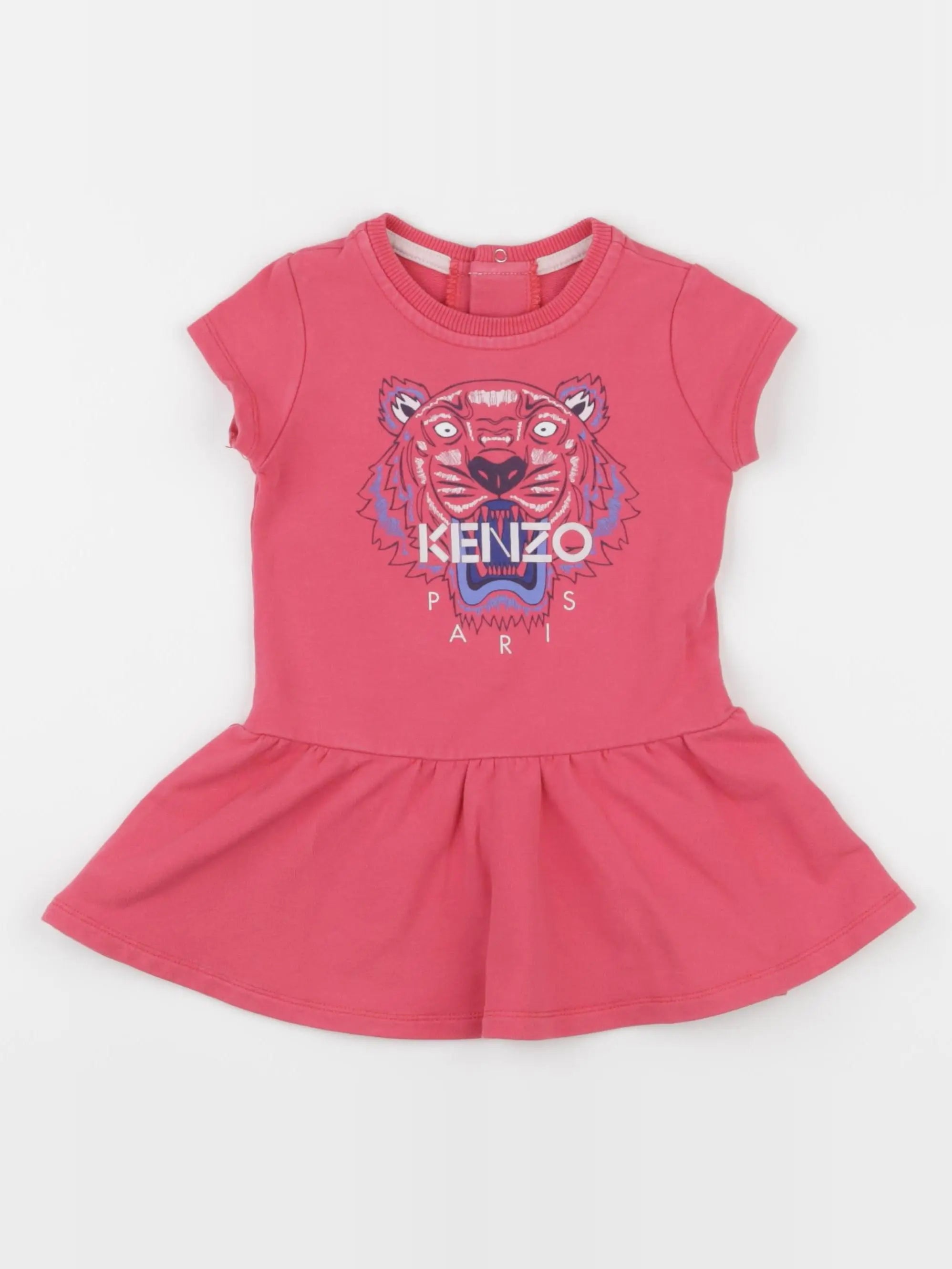 Kenzo - robe rose - 18 mois