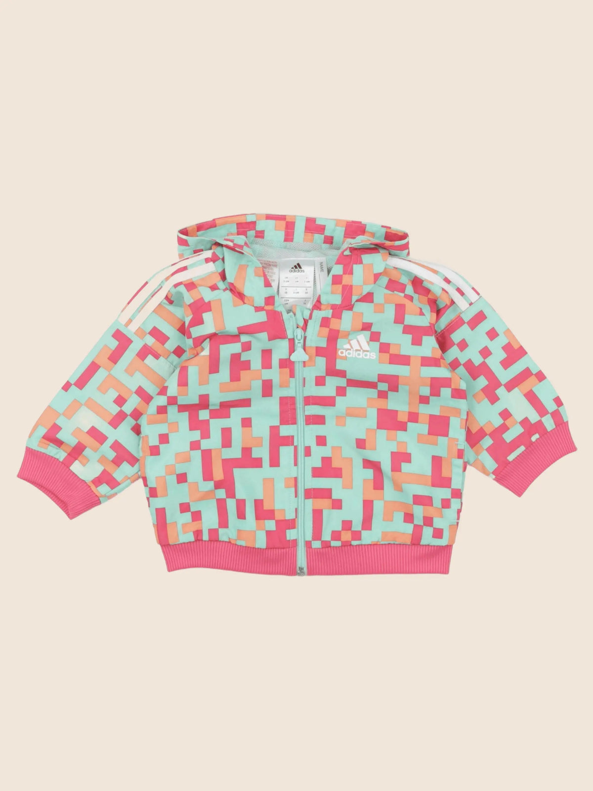 Adidas - sweat multicolore - 3/6 mois