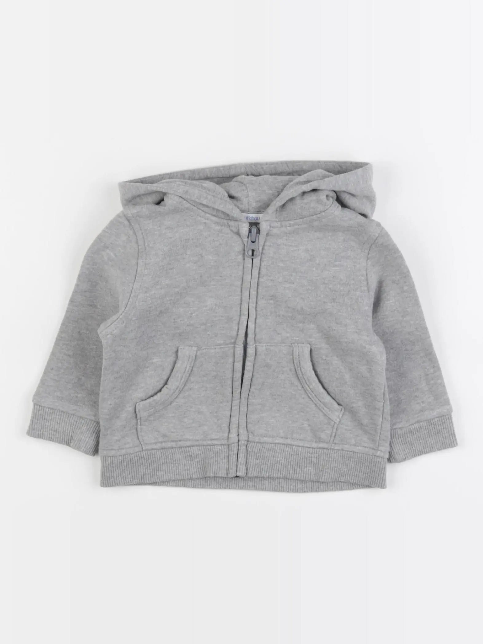 Boutchou - sweat gris - 6 mois