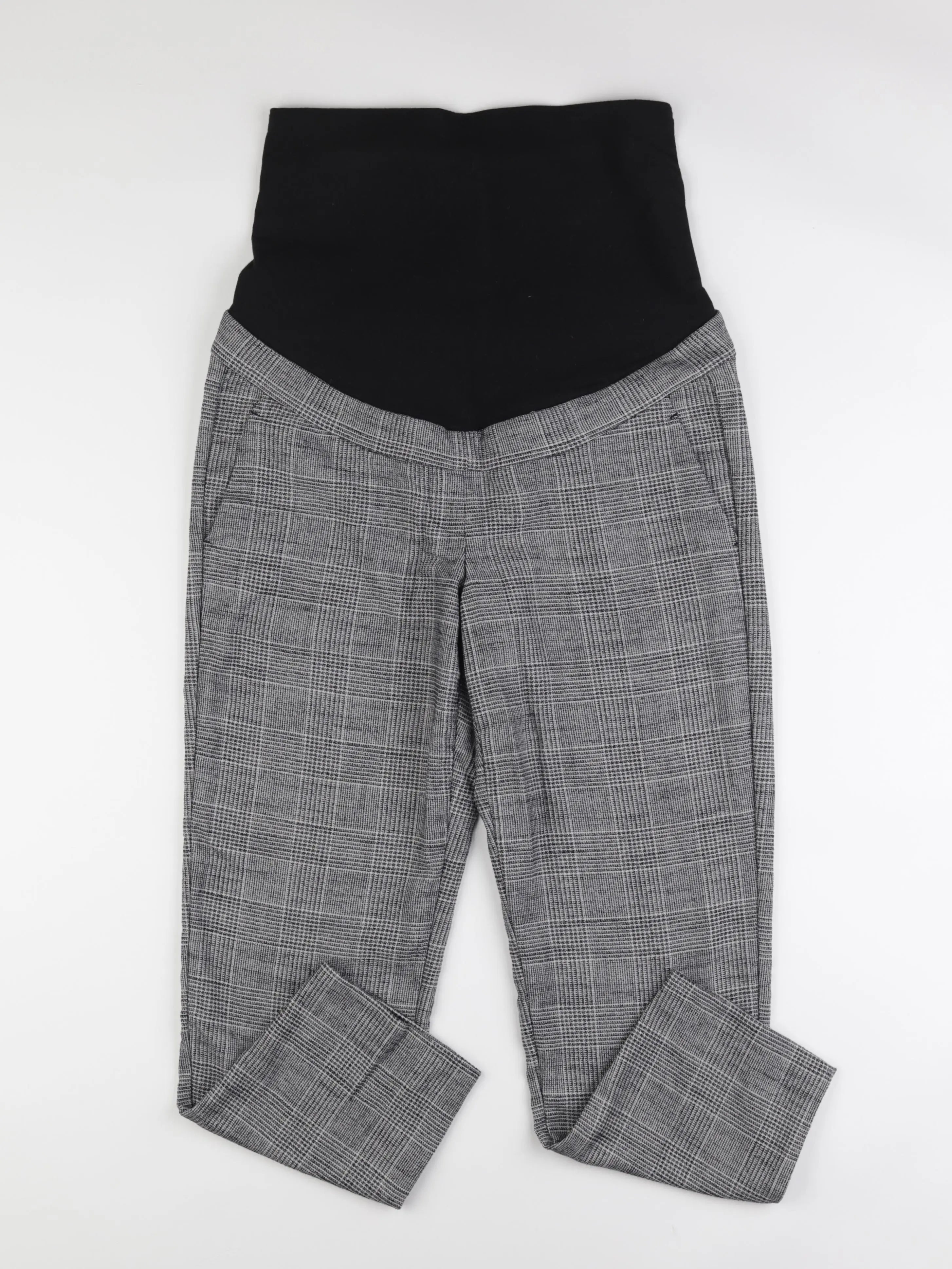 H&M - pantalon grossesse gris - s