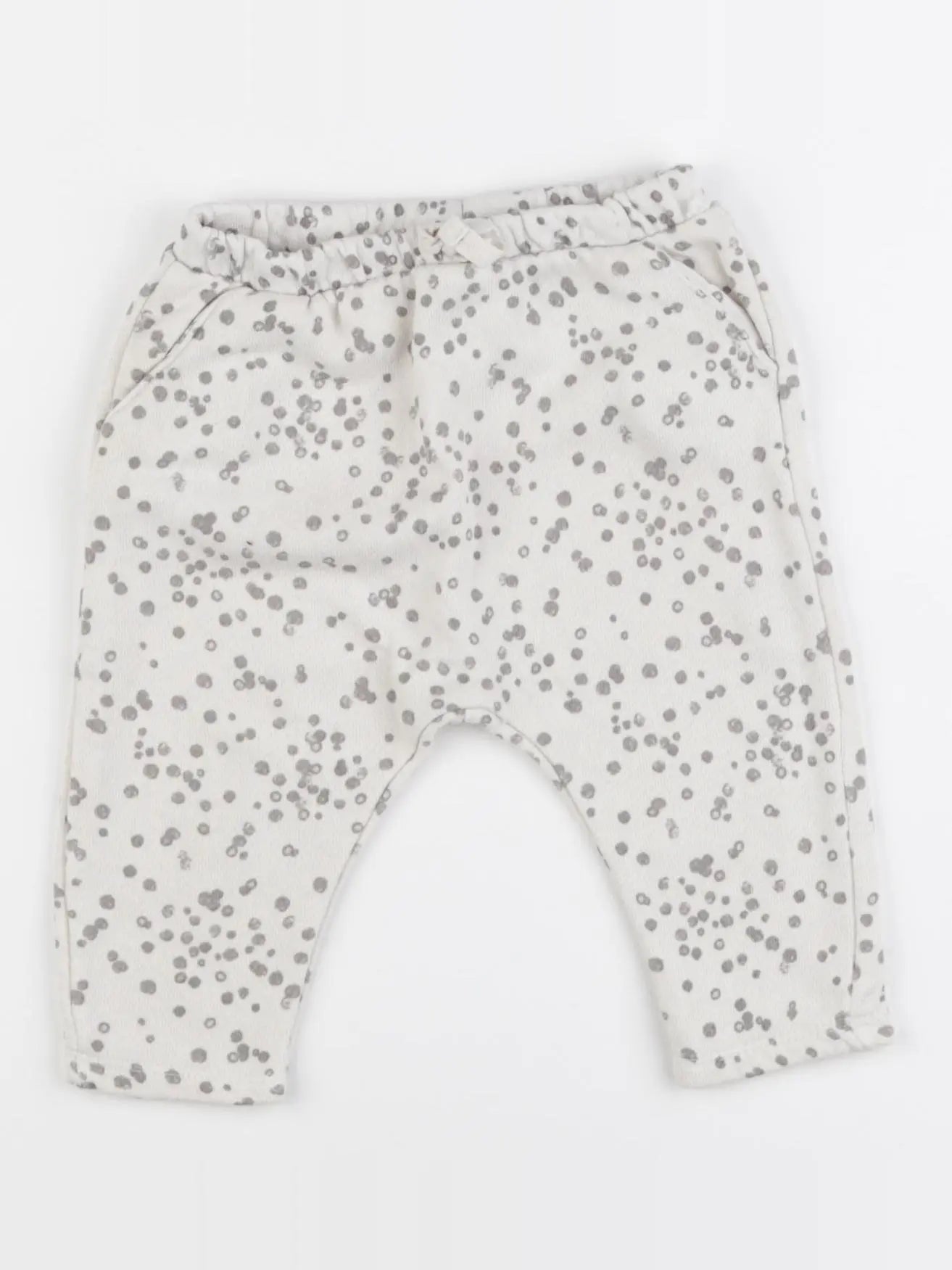 Zara - sarouel gris - 3/6 mois