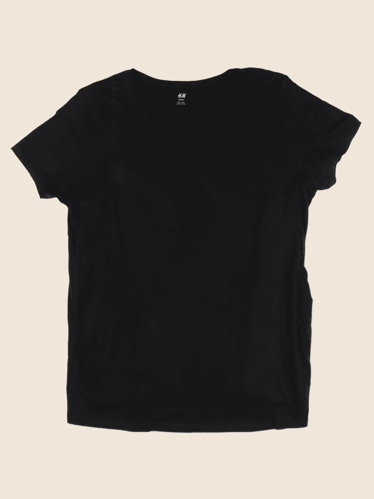 Kiabi - tee-shirt grossesse noir - m