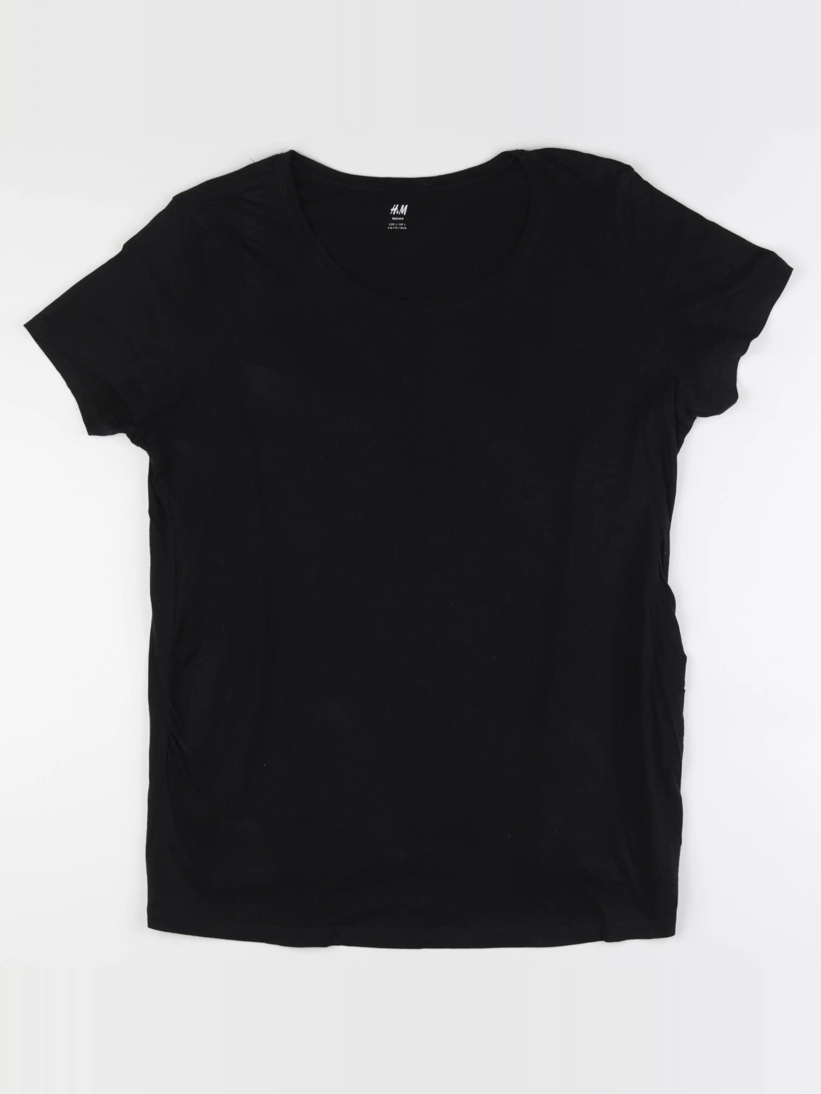 Kiabi - tee-shirt grossesse noir - m
