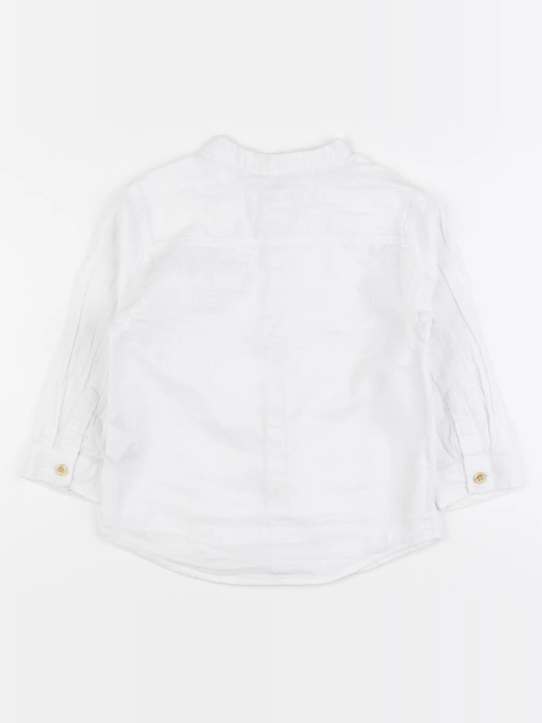 Zara - chemise blanc - 12/18 mois