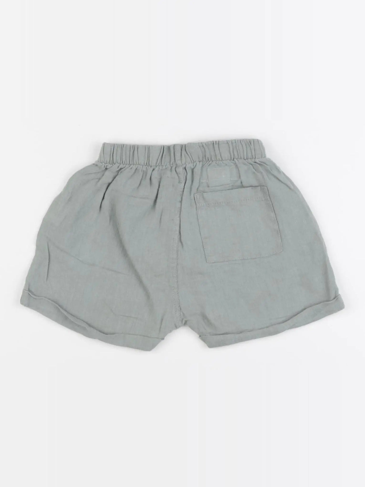Zara - short vert - 12/18 mois