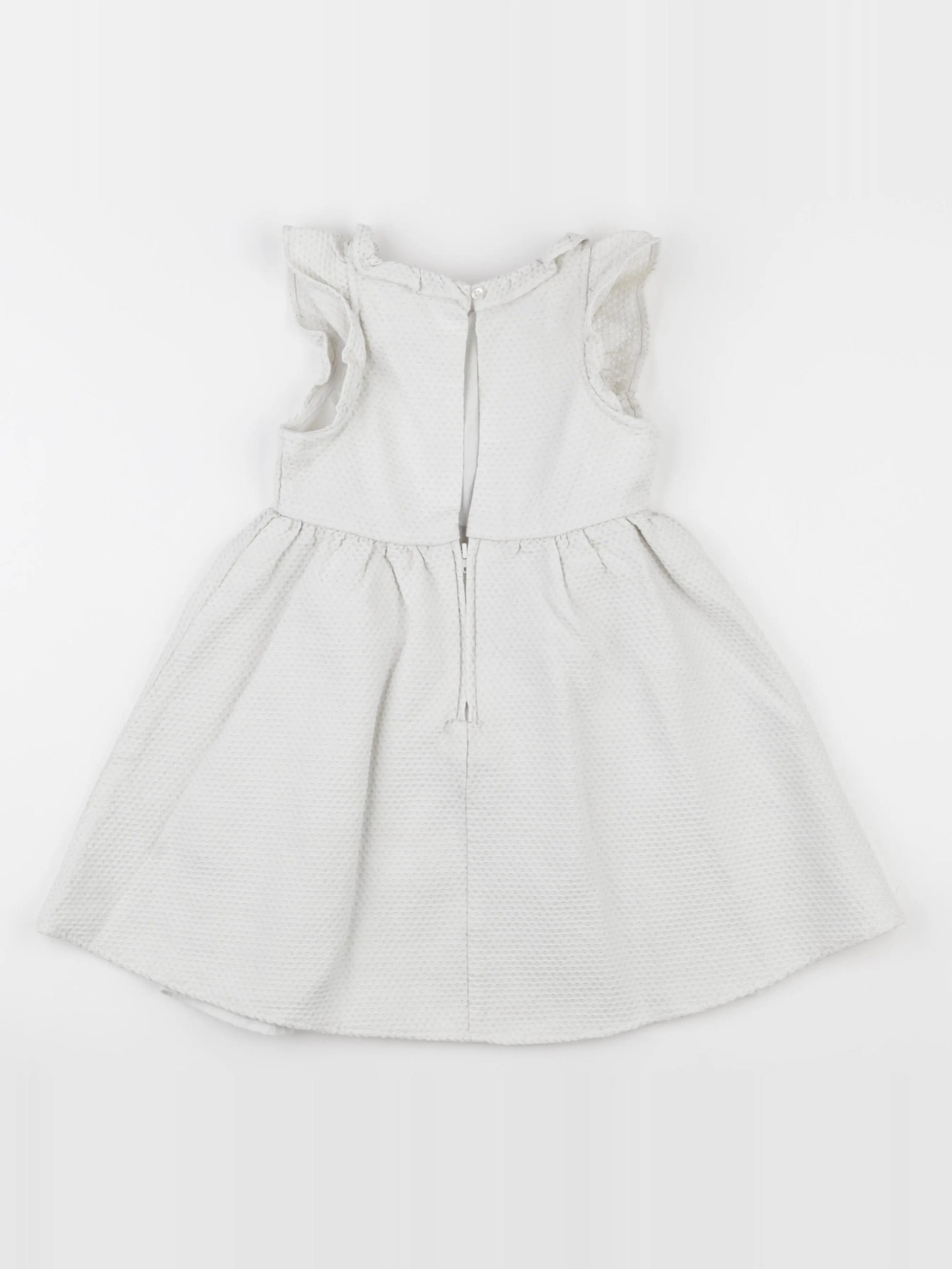 Tape à l'oeil - robe blanc, or - 6 ans