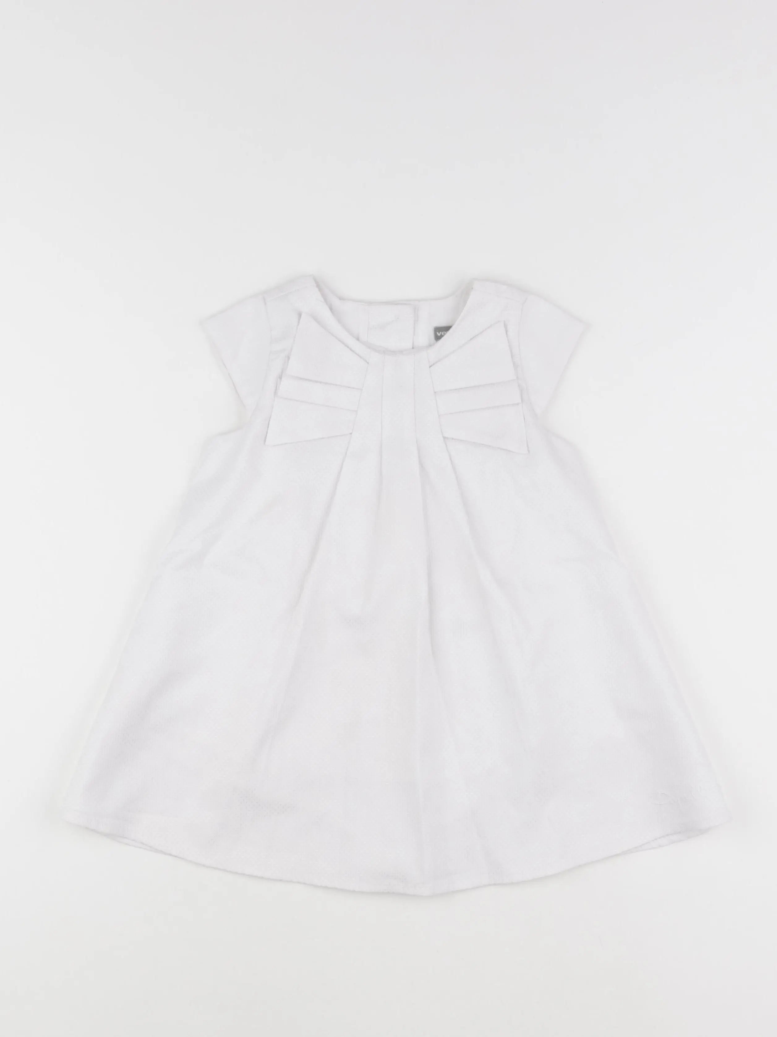 Vertbaudet - robe blanc - 3 ans