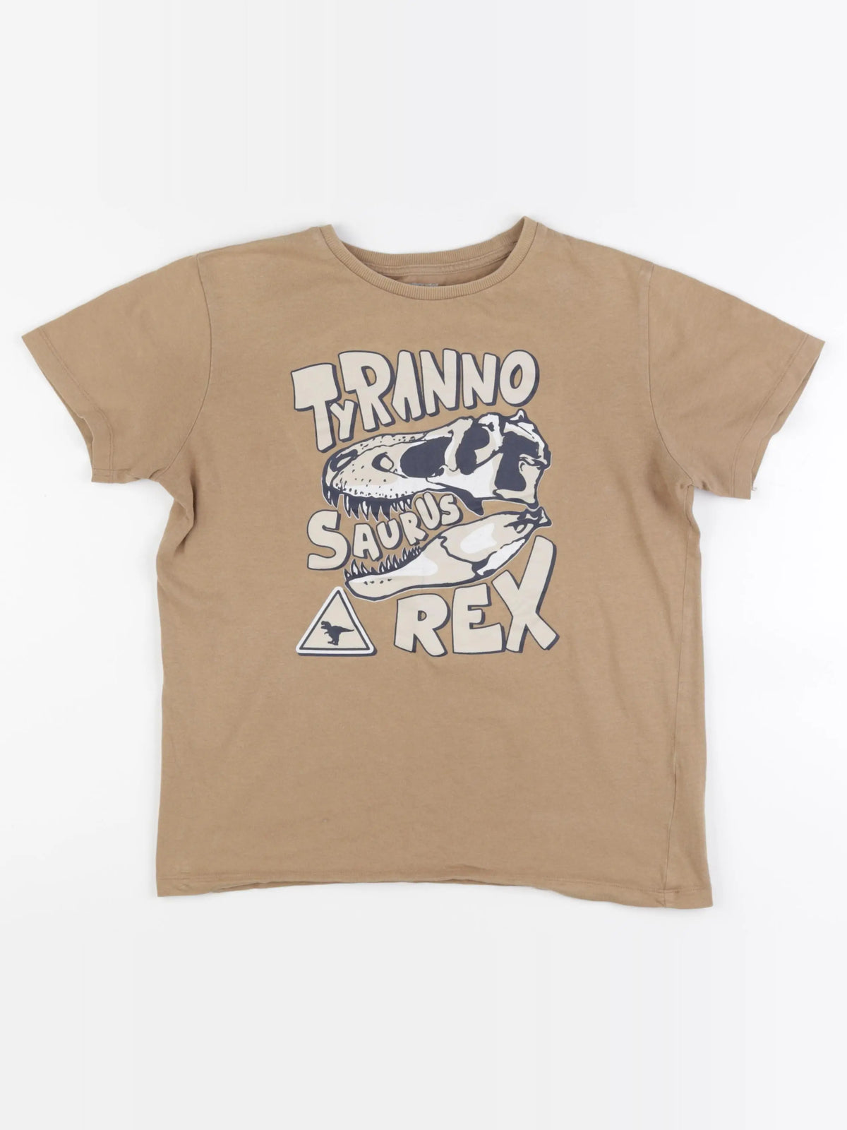 Vertbaudet - tee-shirt marron - 14 ans