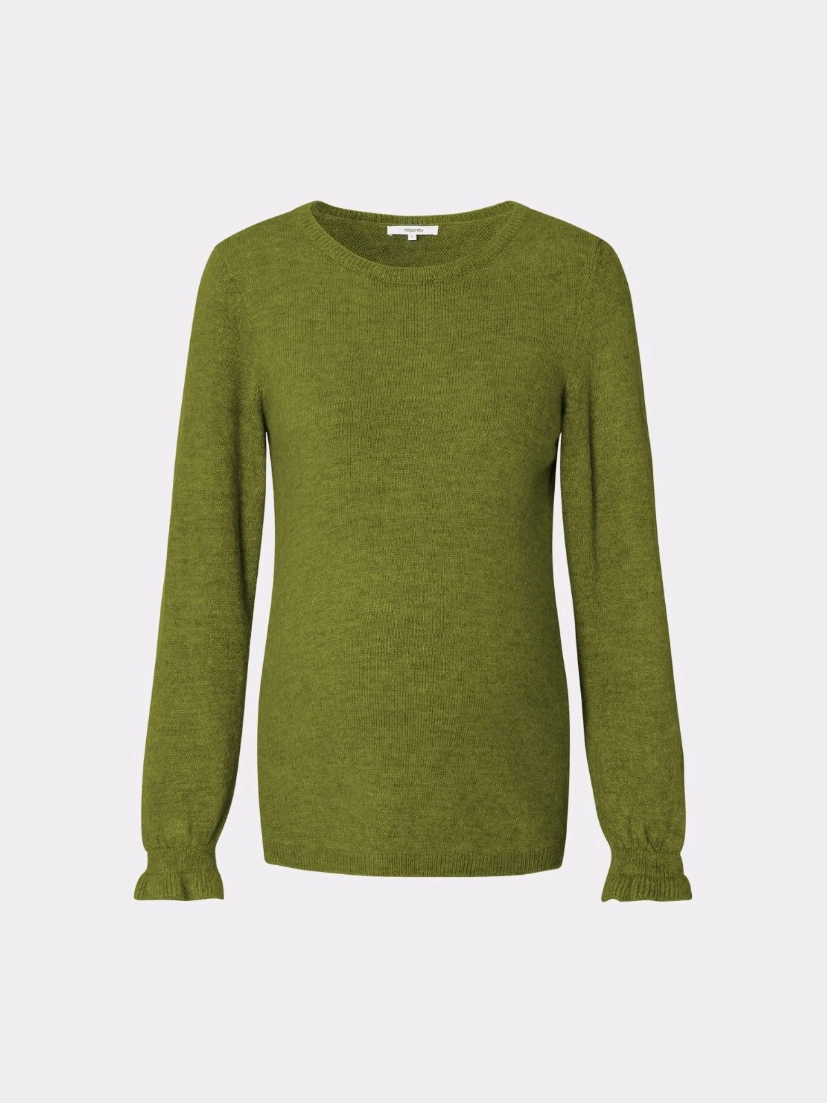 Pull grossesse vert