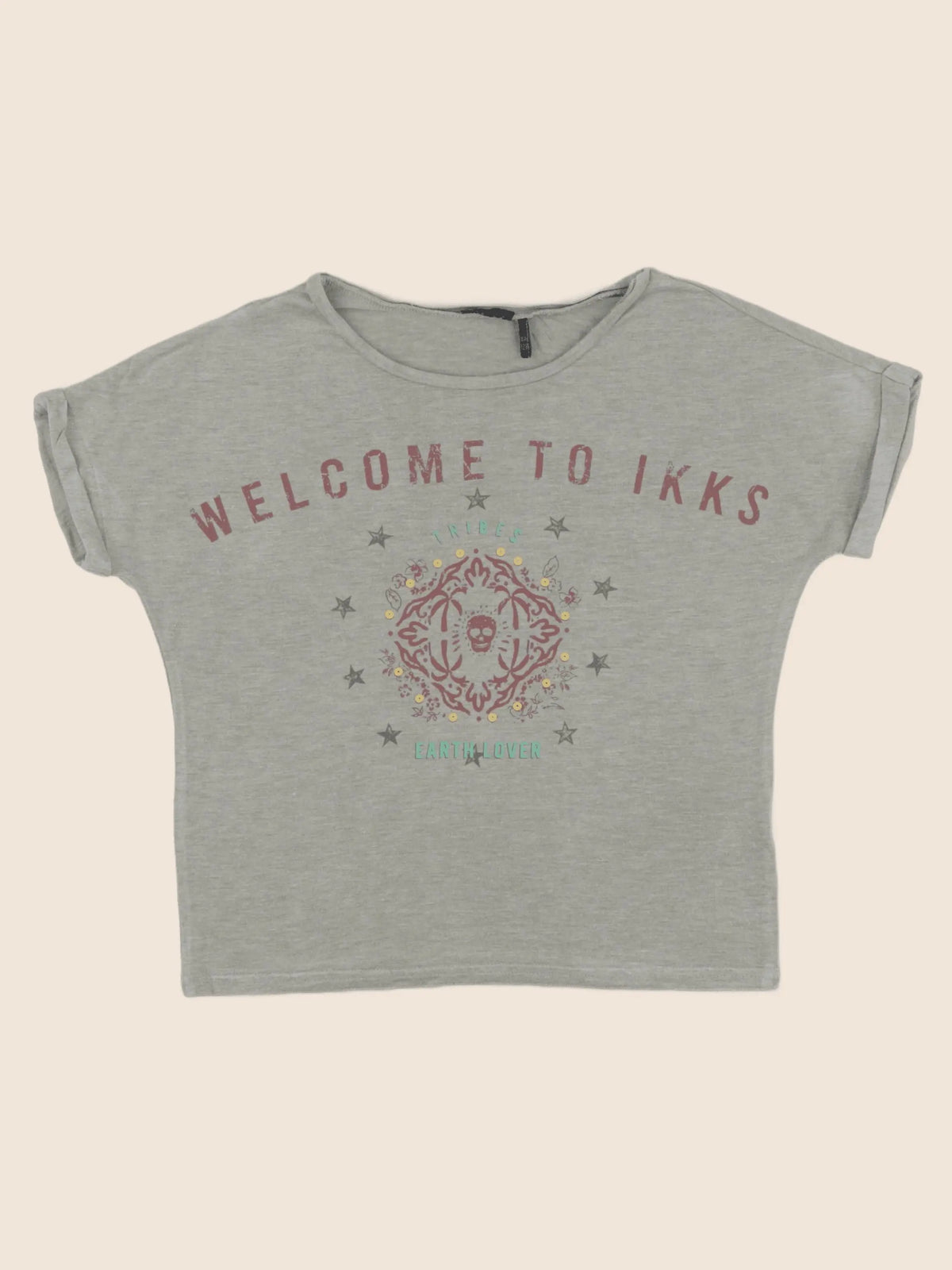 IKKS - tee-shirt vert - 8 ans