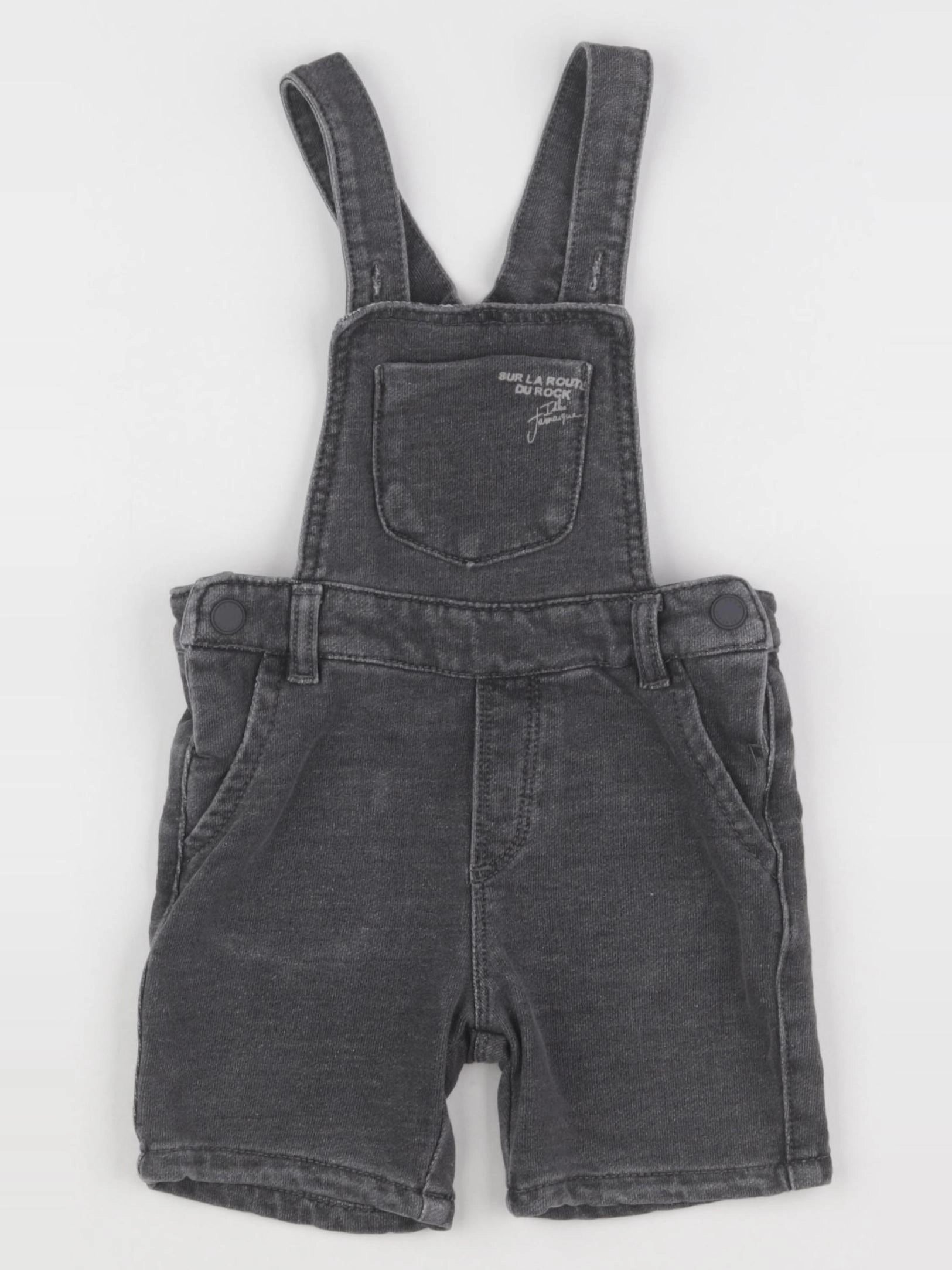 IKKS - salopette gris - 2 ans