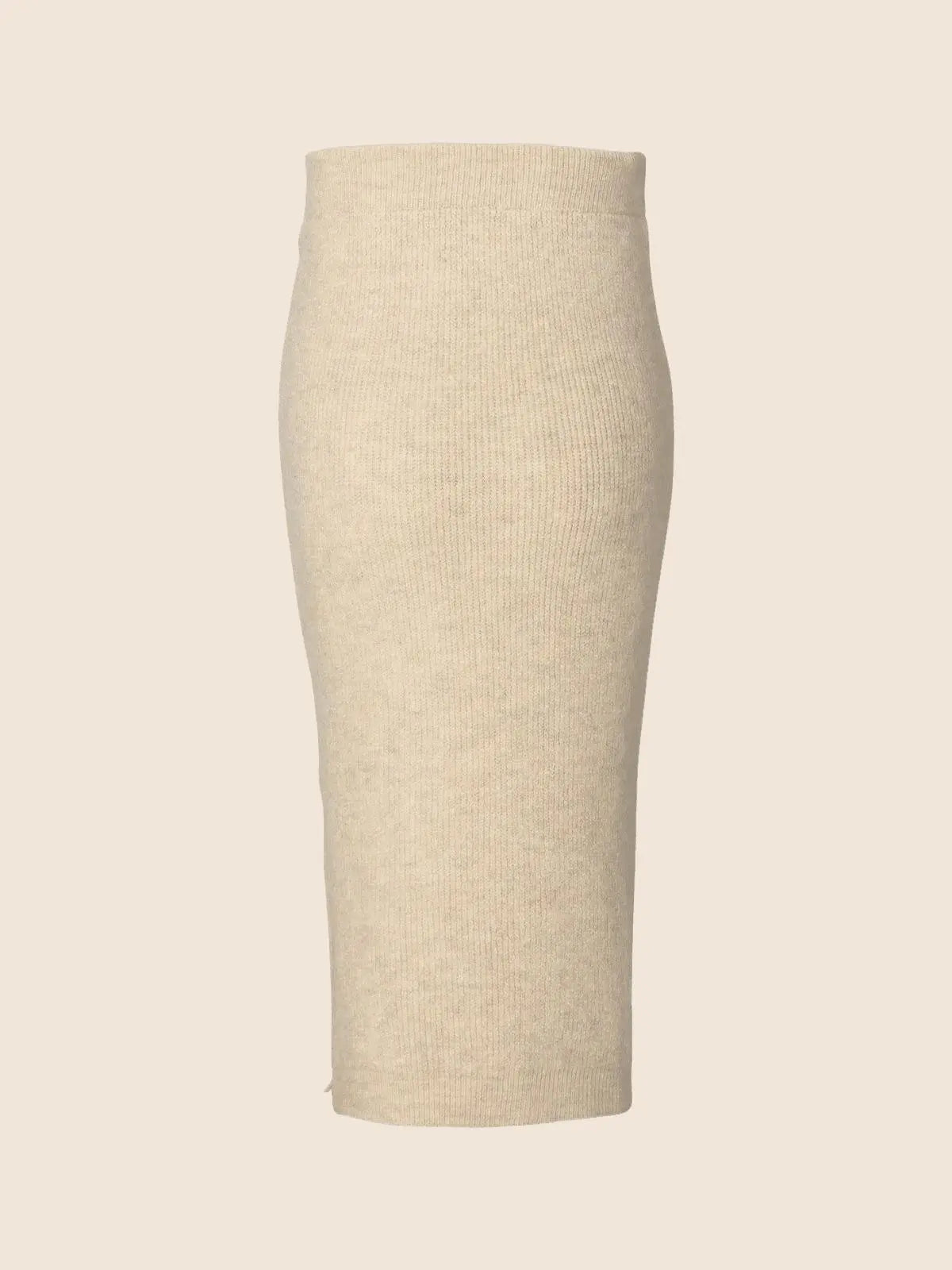 Jupe grossesse beige