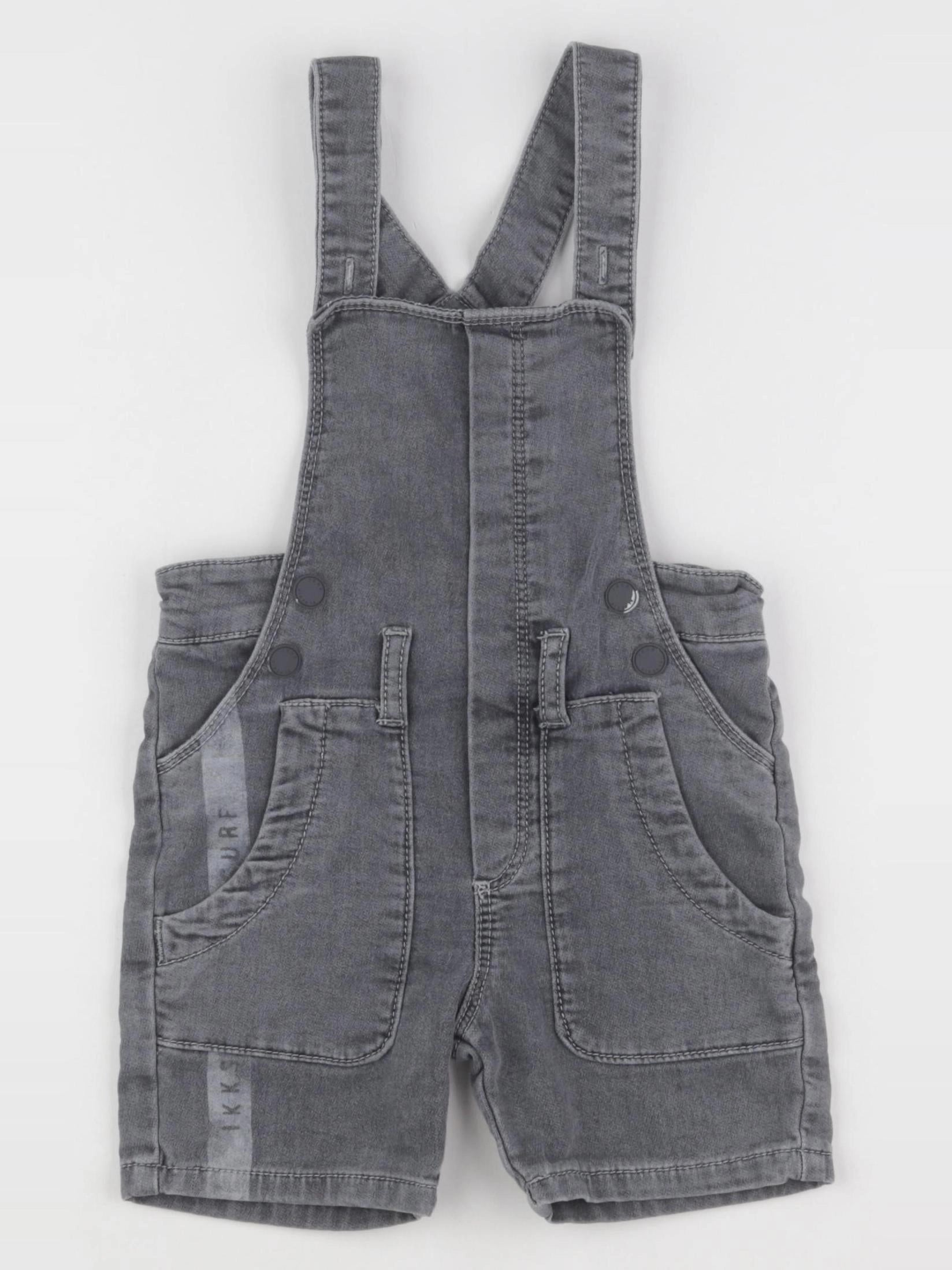 IKKS - salopette gris - 2 ans