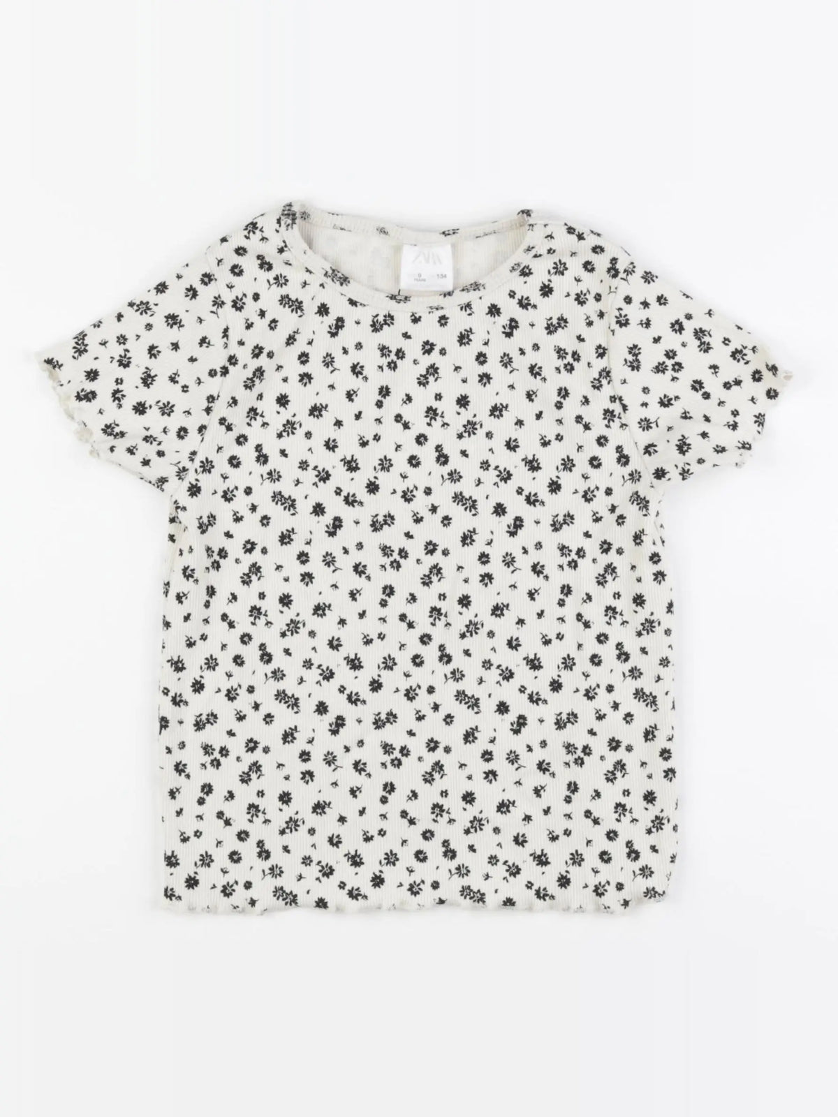Zara - tee-shirt blanc - 9 ans