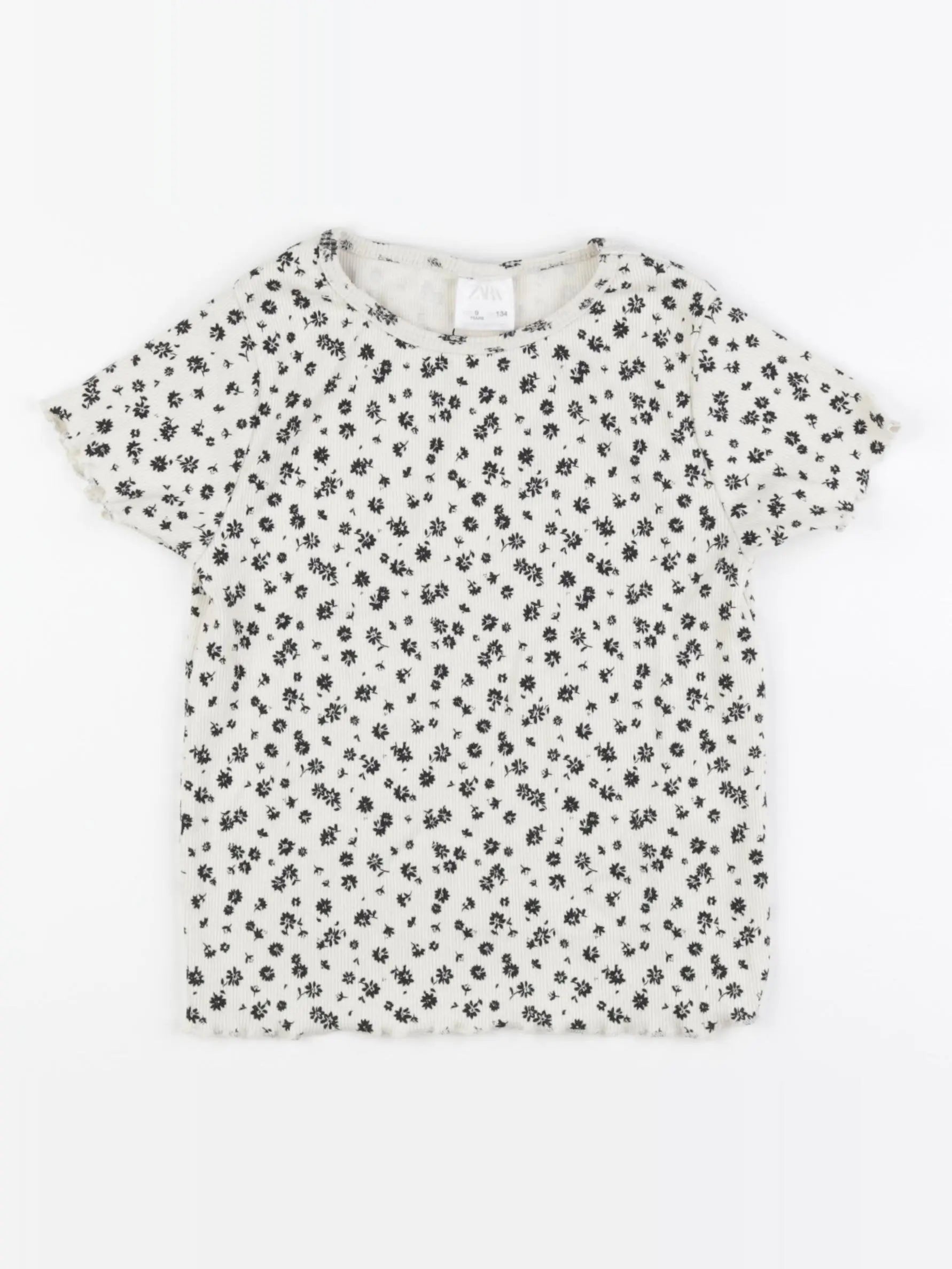 Zara - tee-shirt blanc - 9 ans