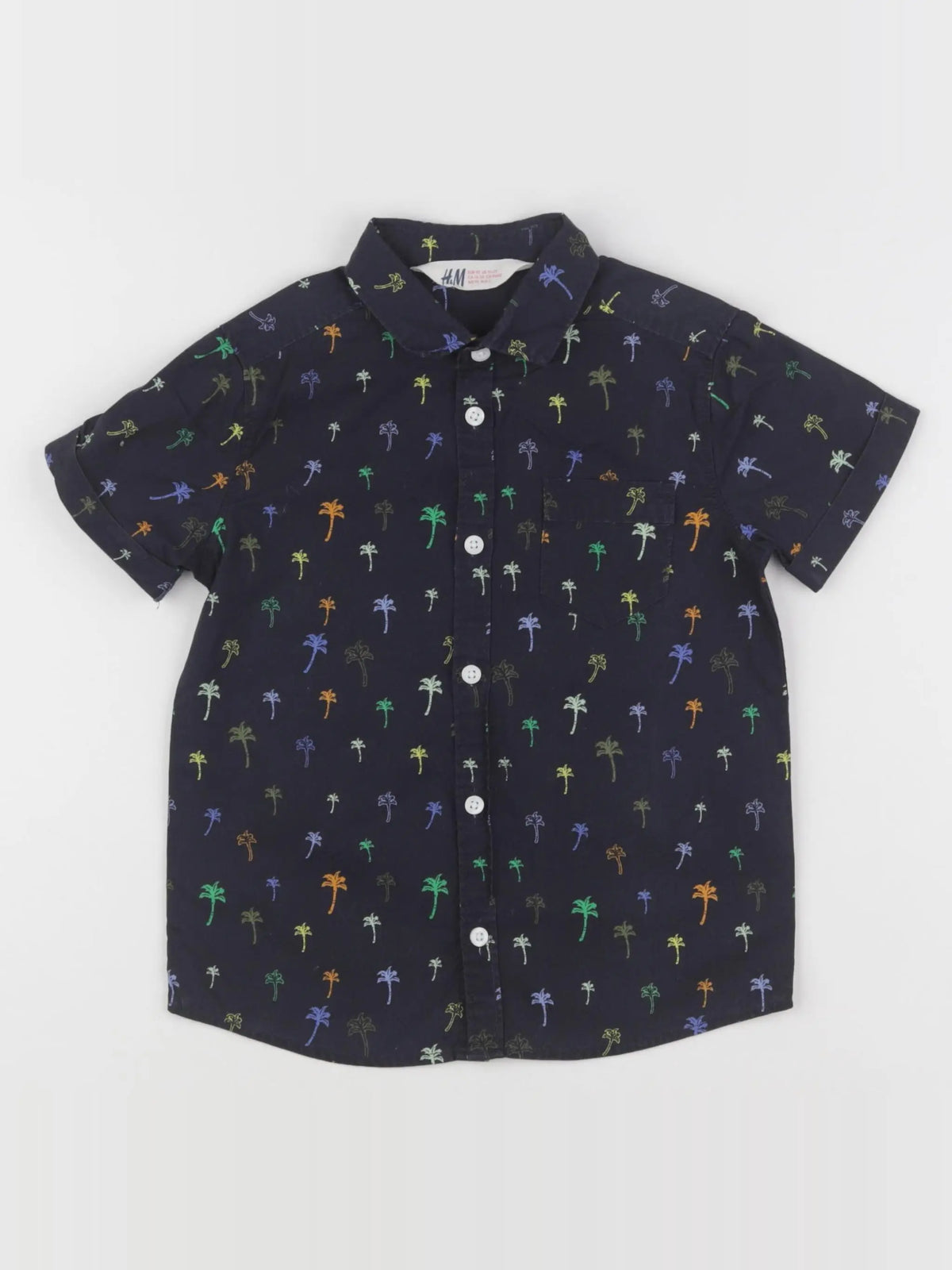 H&M - chemise multicolore - 18/24 mois