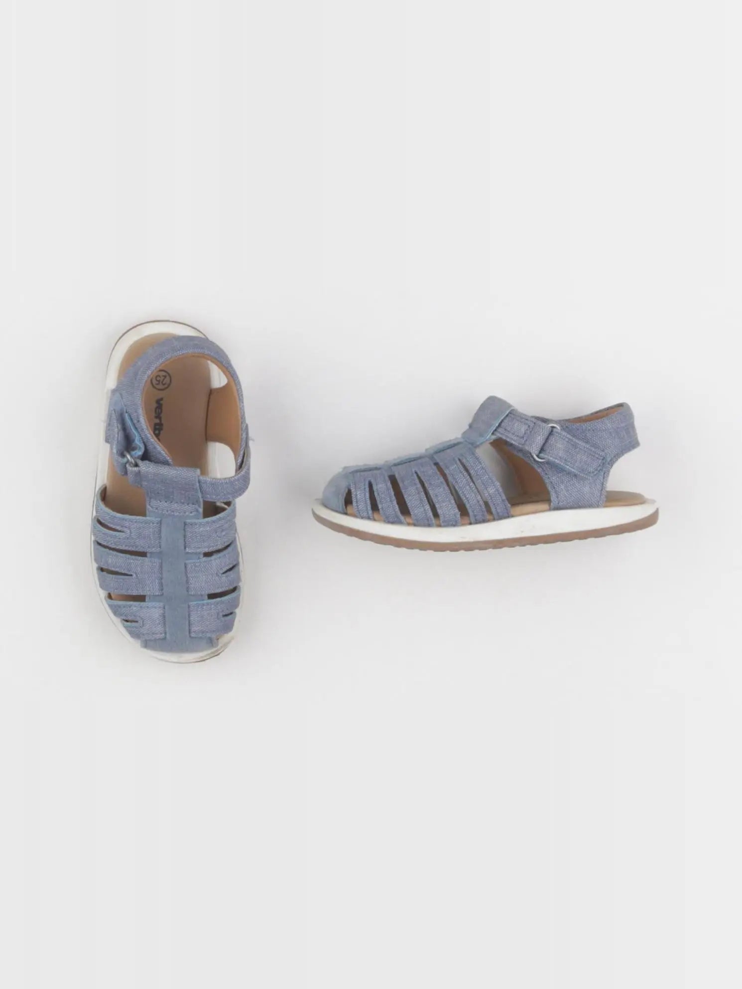 Vertbaudet - sandales bleu - pointure 25