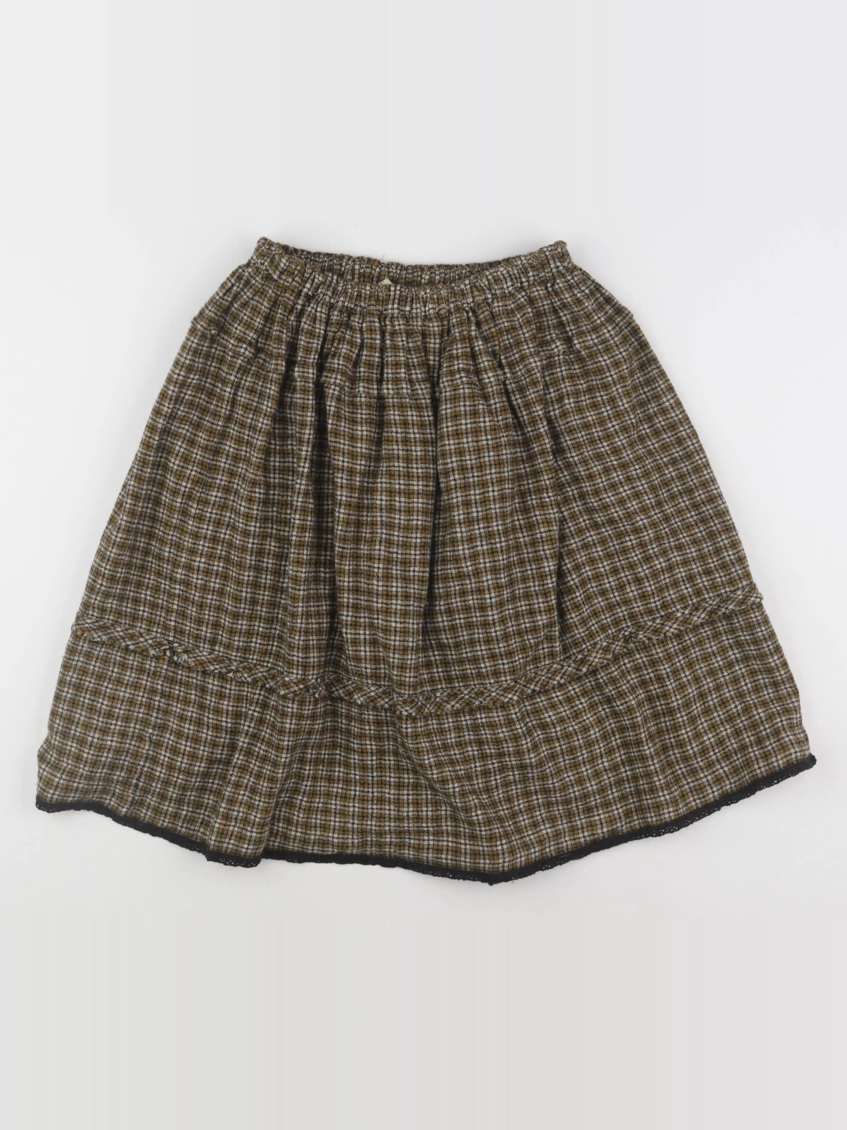 Caramel - jupe marron - 12 ans