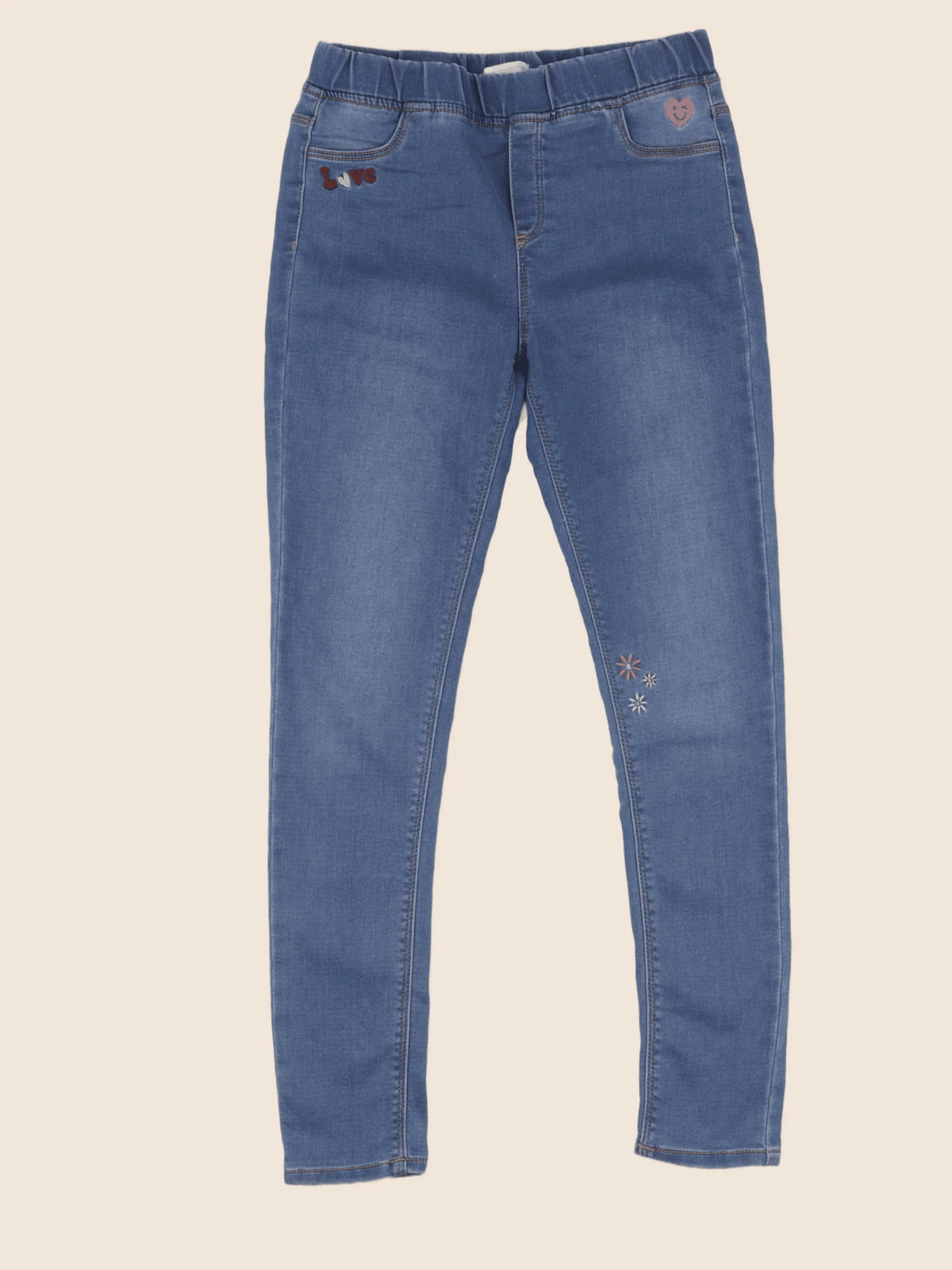 Vertbaudet - jegging bleu - 12 ans