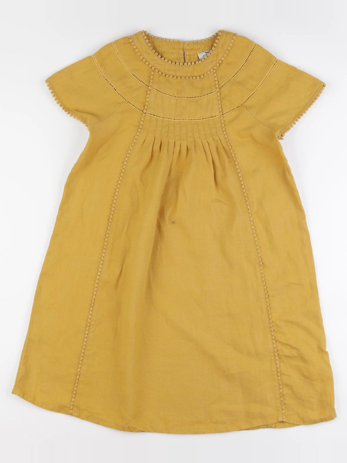 Cyrillus - robe jaune - 12 ans