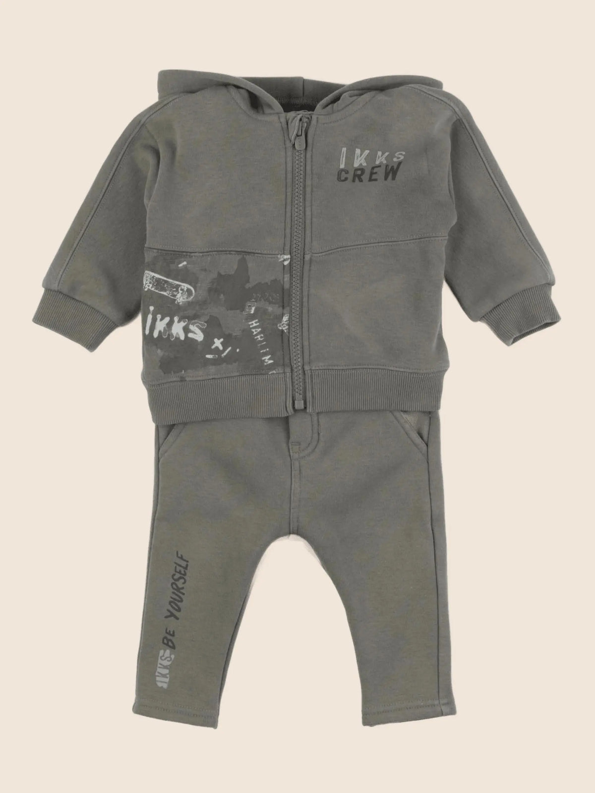 IKKS - ensemble vert - 6 mois