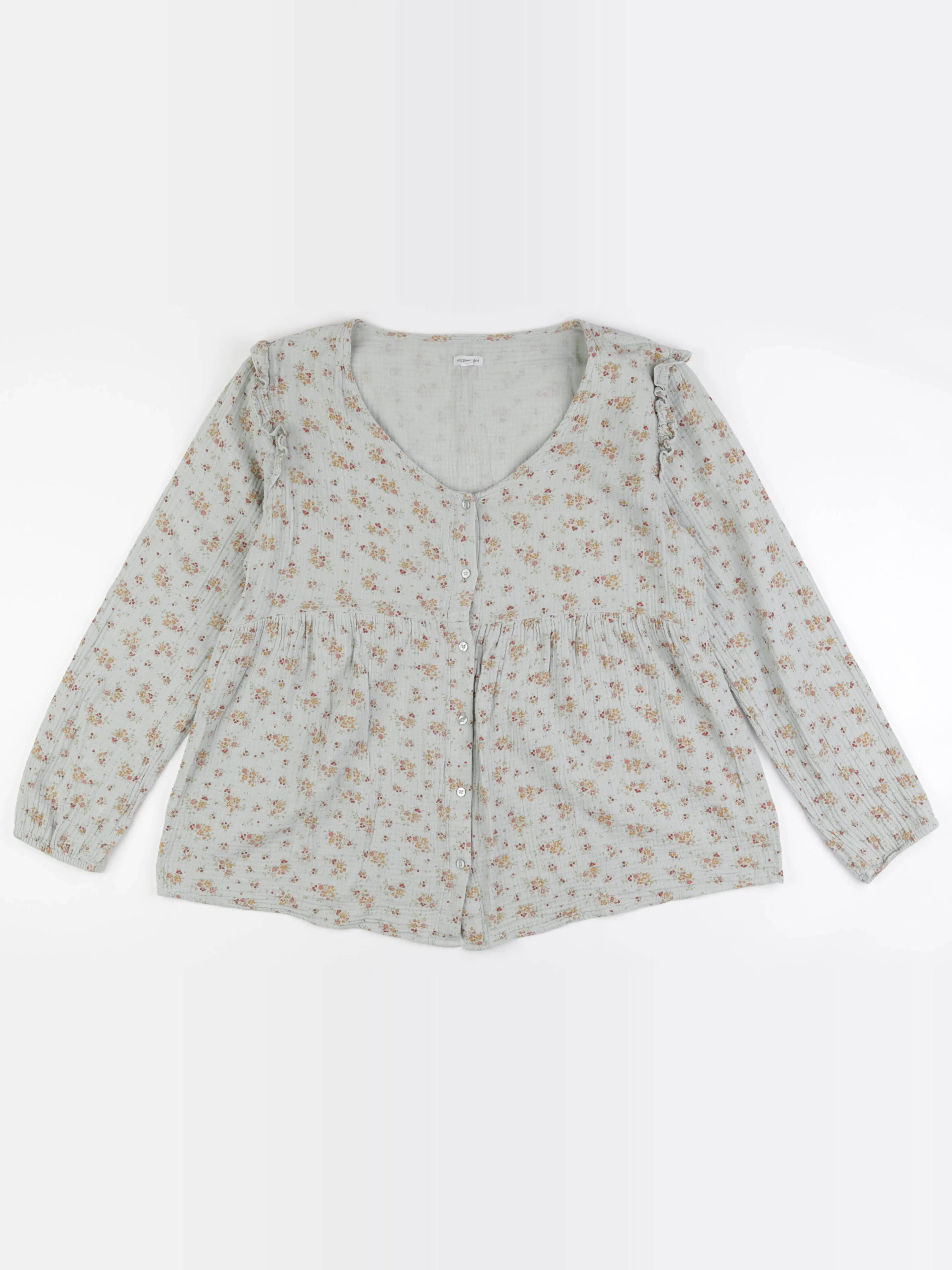 Vertbaudet - blouse grossesse bleu - 40