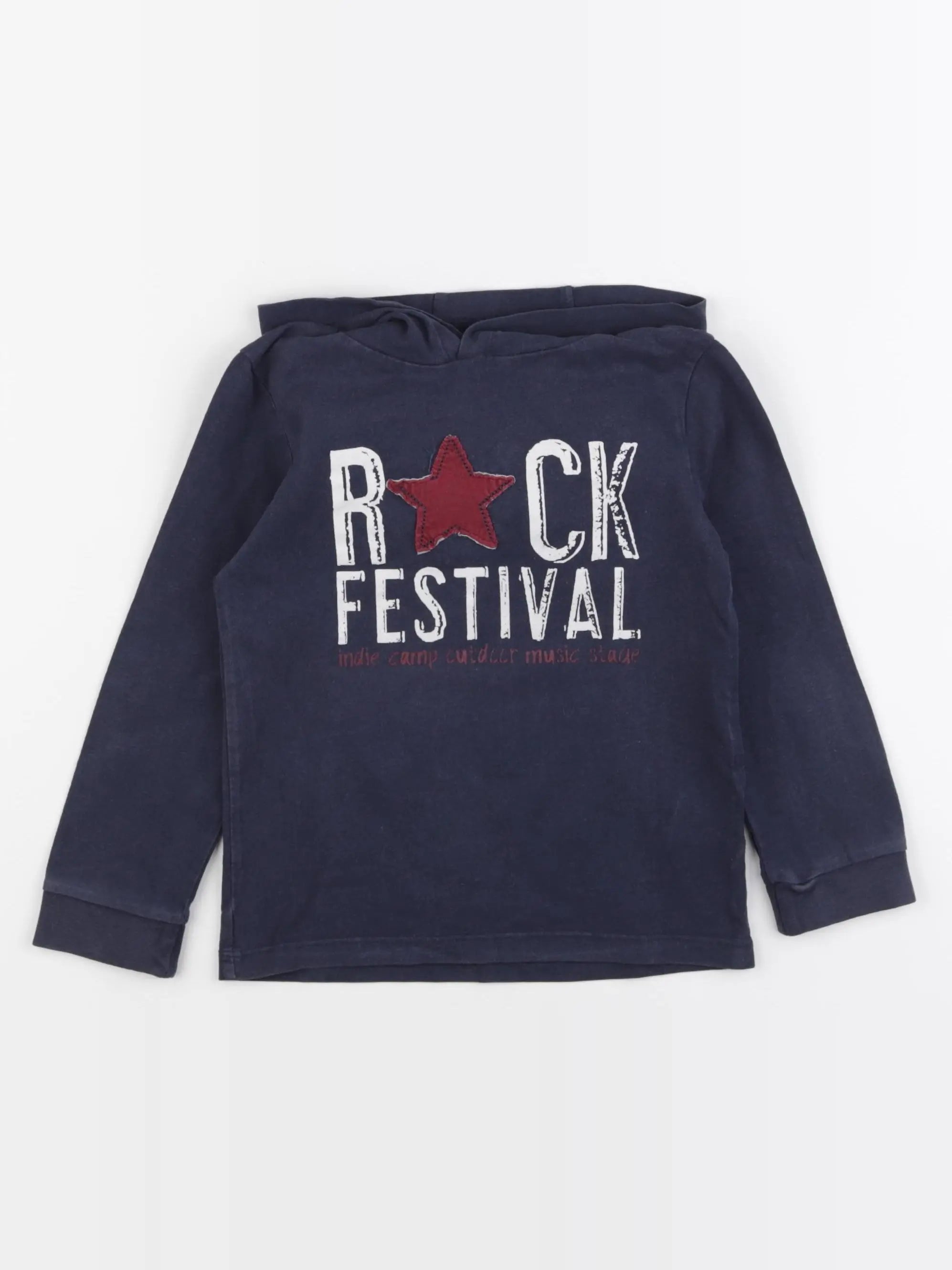 Vertbaudet - tee-shirt bleu - 5 ans