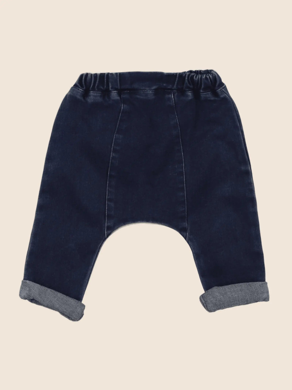 Vertbaudet - sarouel bleu - 6 mois