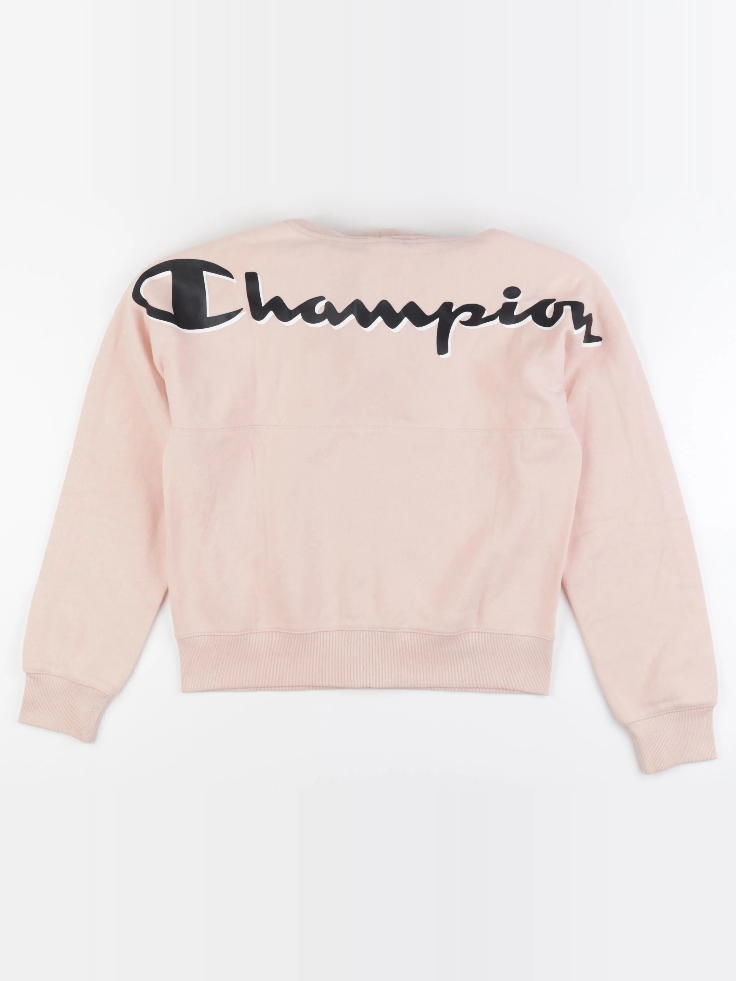 Champion  - sweat imprimé au dos rose - 13/14 ans