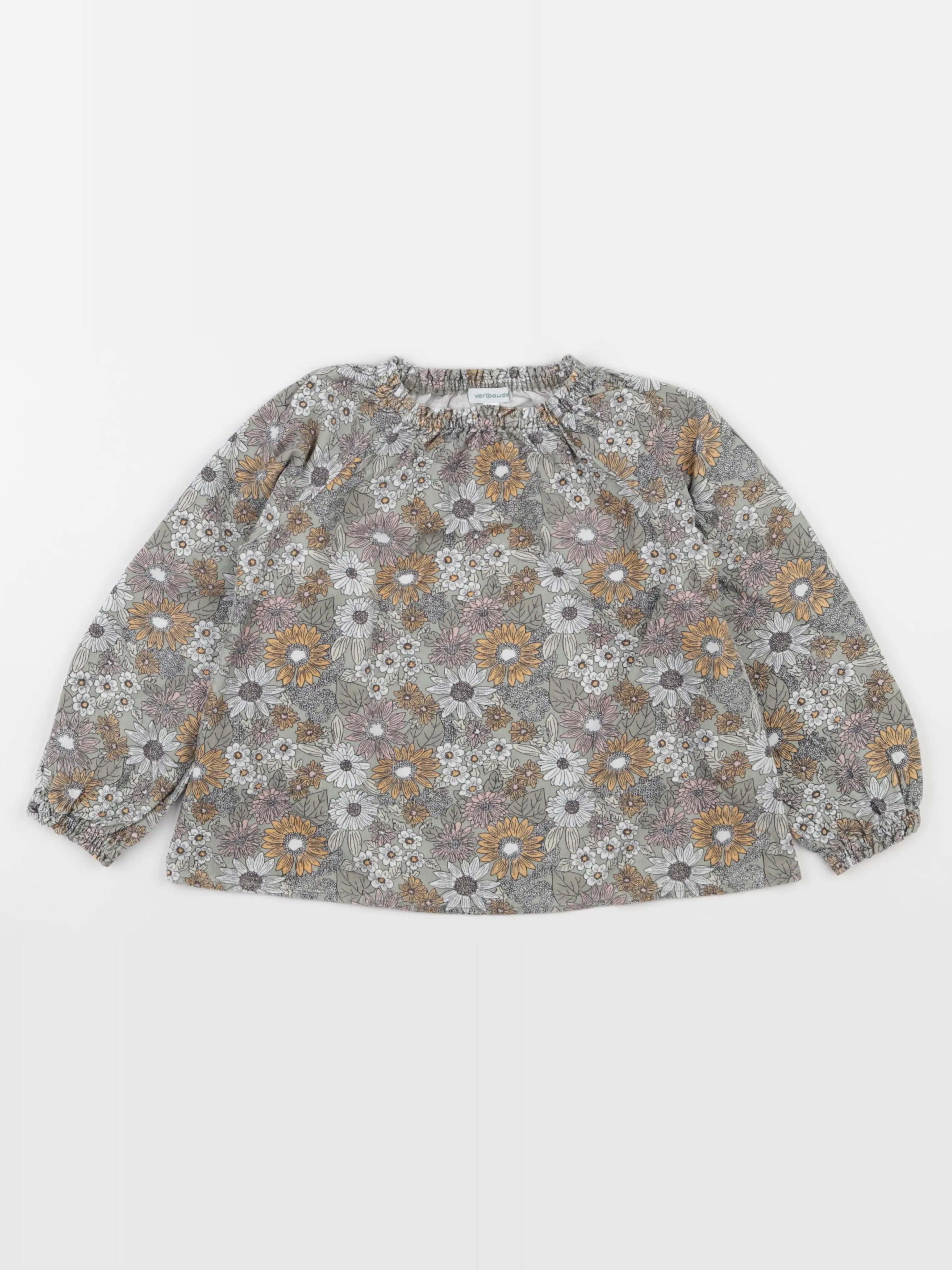 Vertbaudet - blouse multicolore - 7 ans