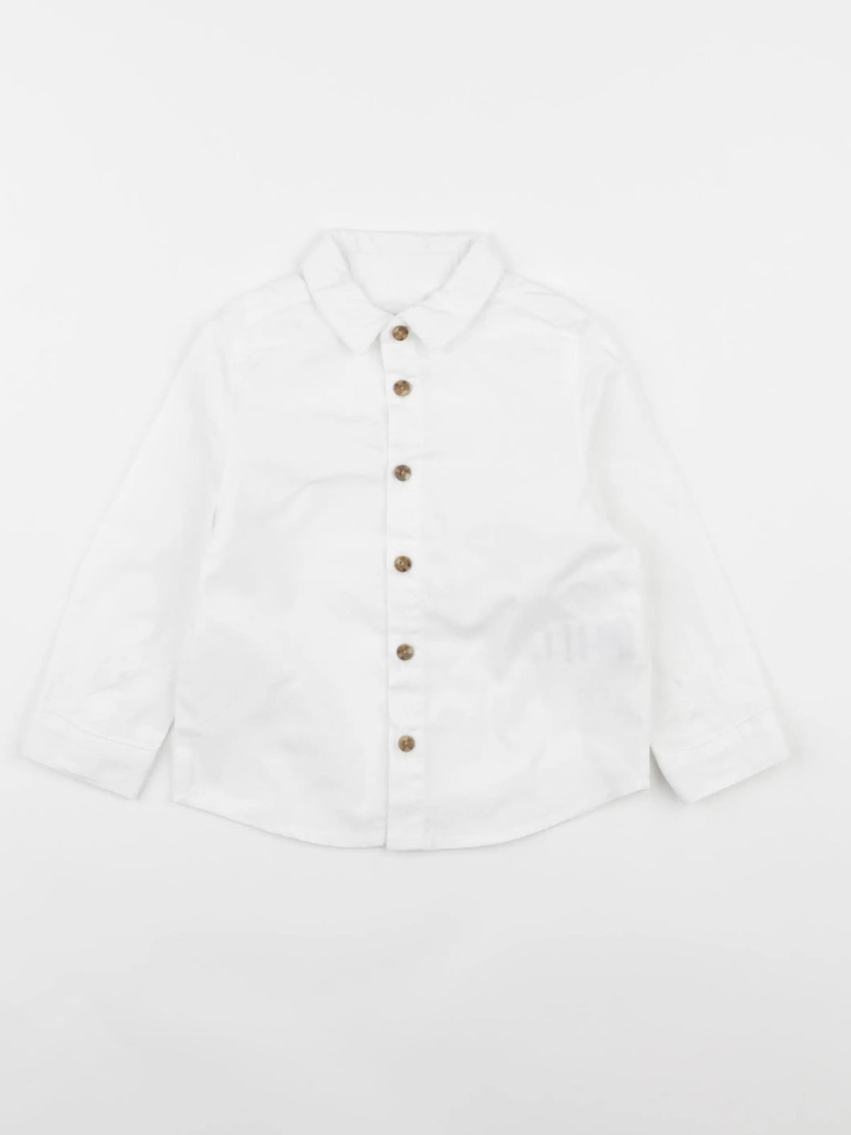 Vertbaudet - chemise blanc - 2 ans