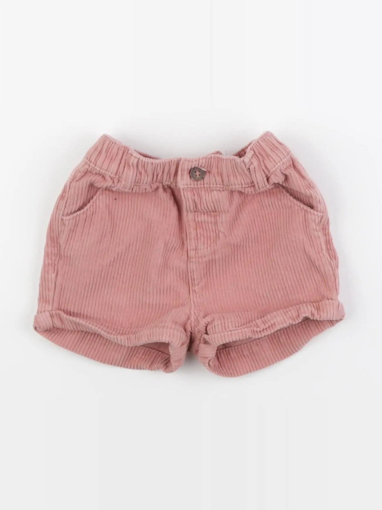 Vertbaudet - short rose - 9 mois