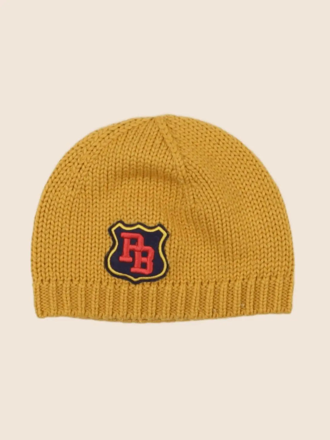 Petit Bateau - bonnet jaune - 2/3 ans