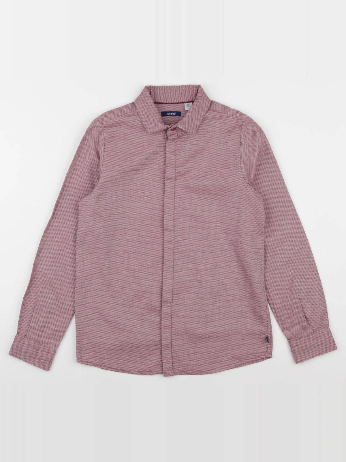 Okaidi - chemise rouge - 12 ans