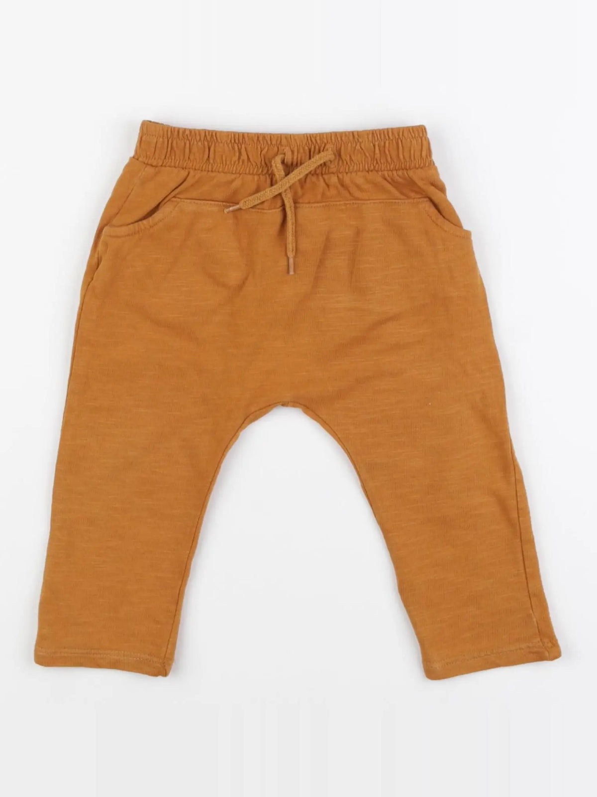 Vertbaudet - sarouel marron - 6 mois