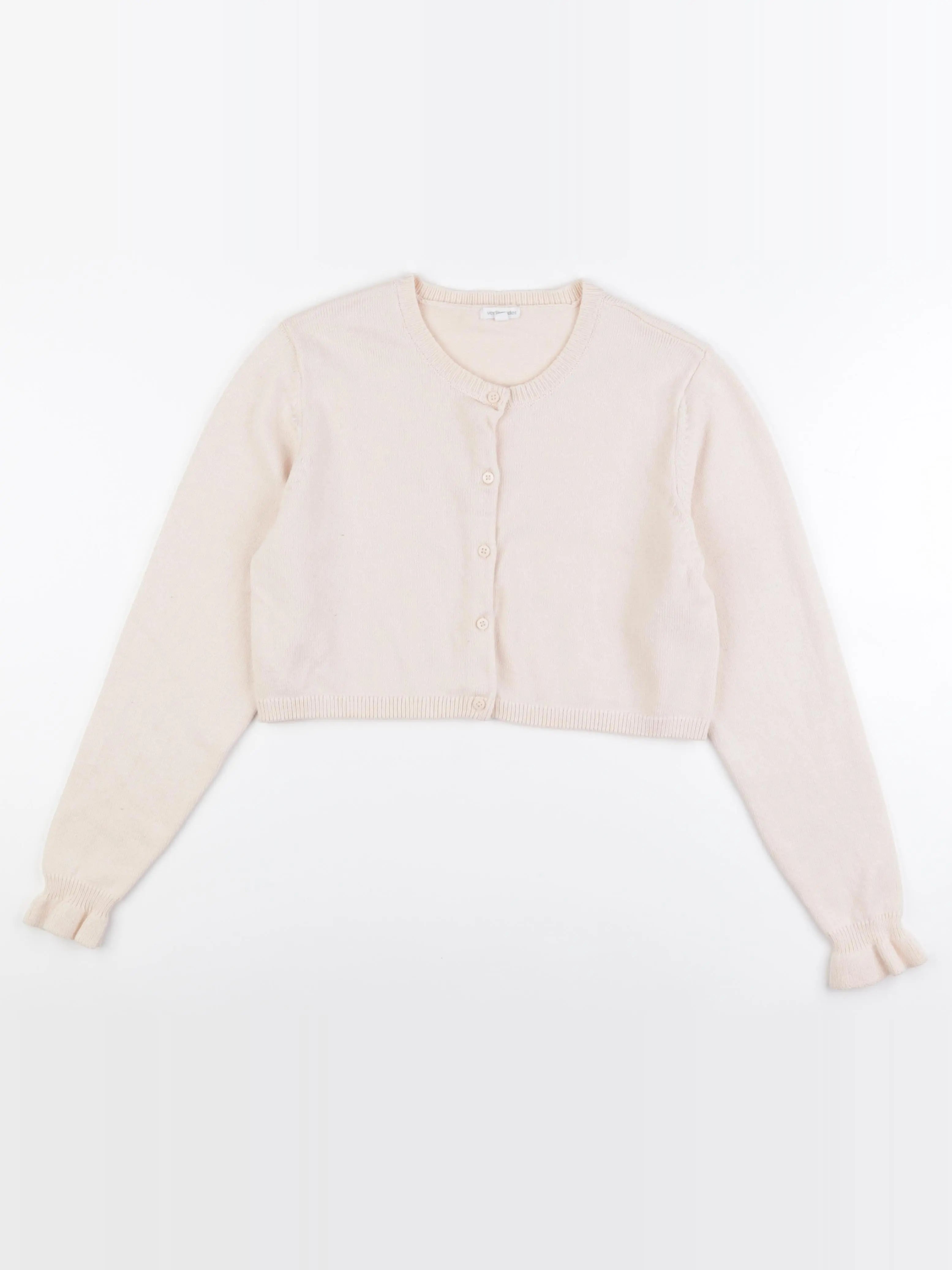 Vertbaudet - gilet rose - 14 ans