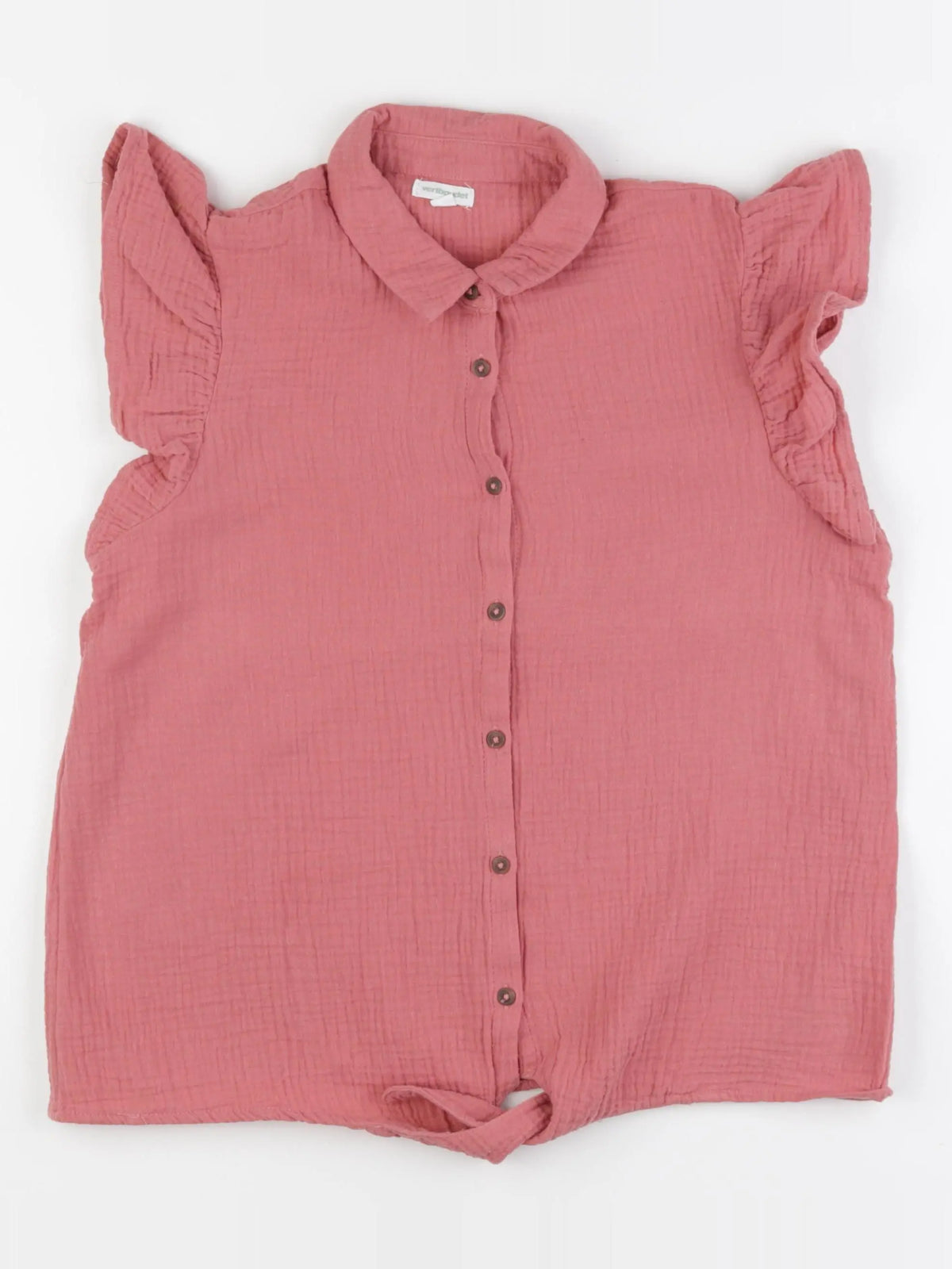 Vertbaudet - chemise rose - 14 ans