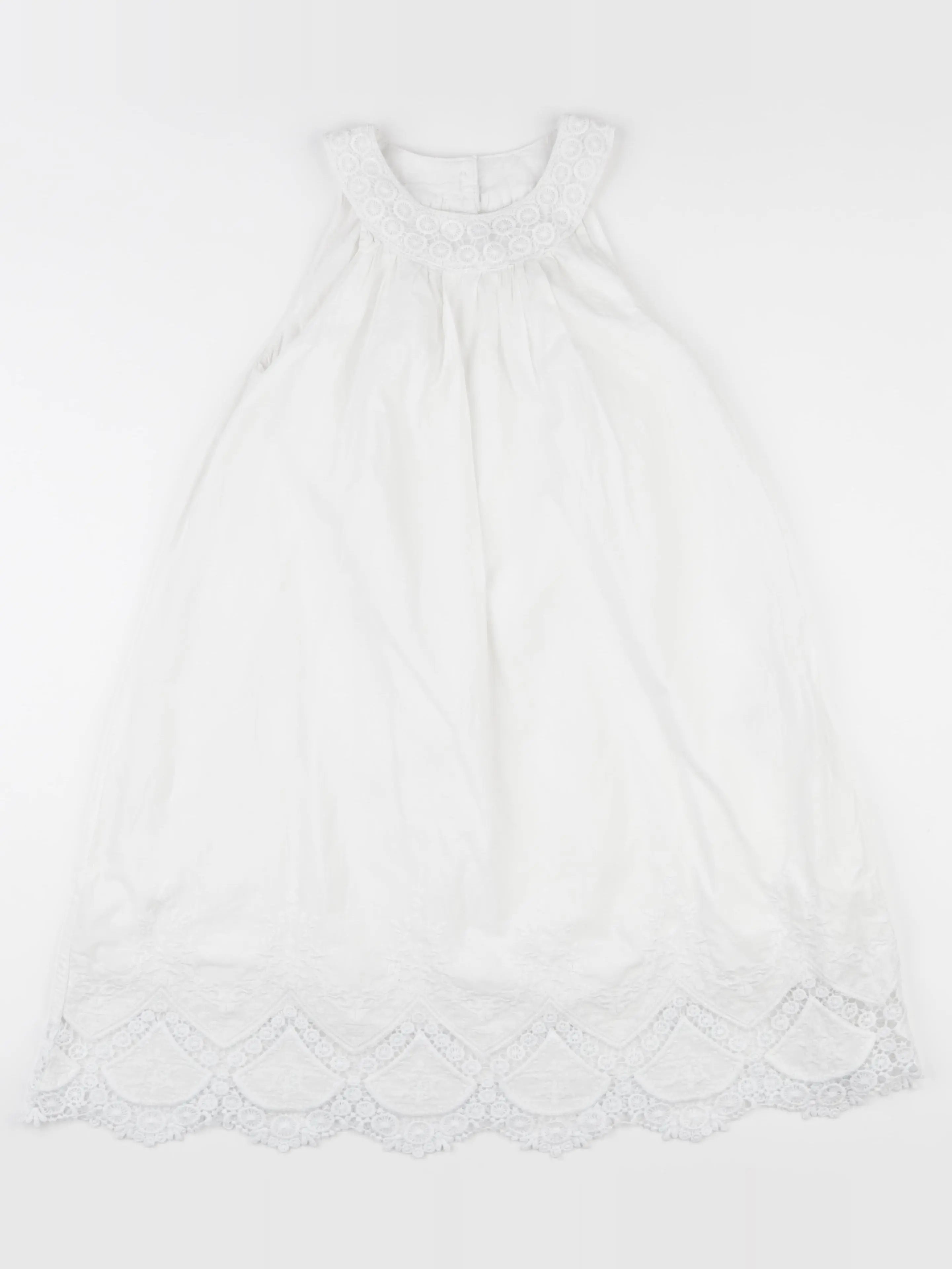 Vertbaudet - robe blanc - 10 ans