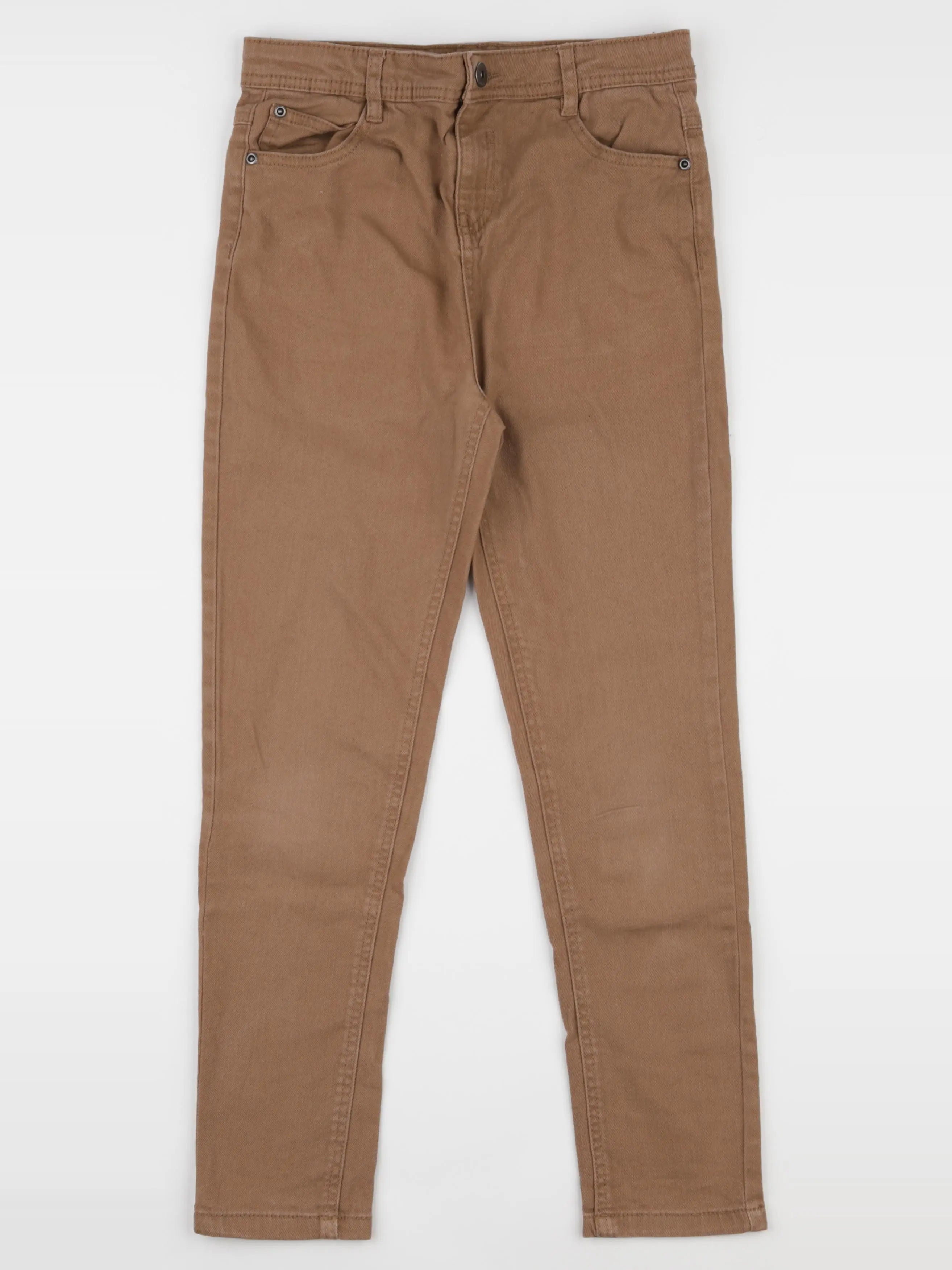 Vertbaudet - jean marron - 10 ans