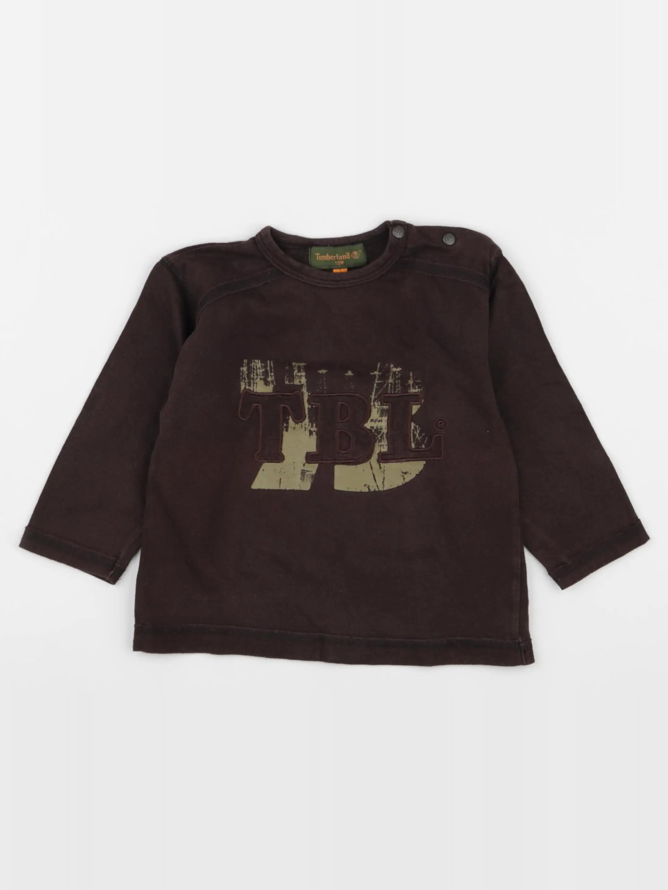 Timberland - tee-shirt marron - 18 mois