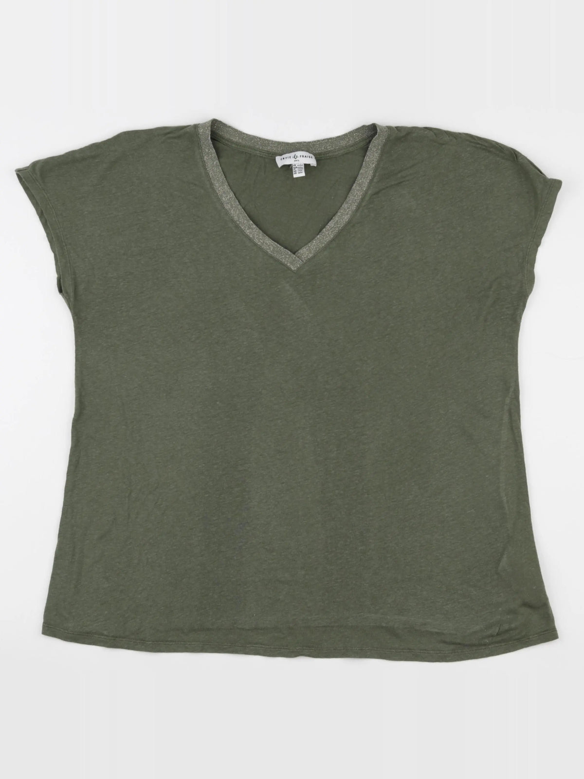 Envie de fraise - tee-shirt grossesse vert - 42 à 44