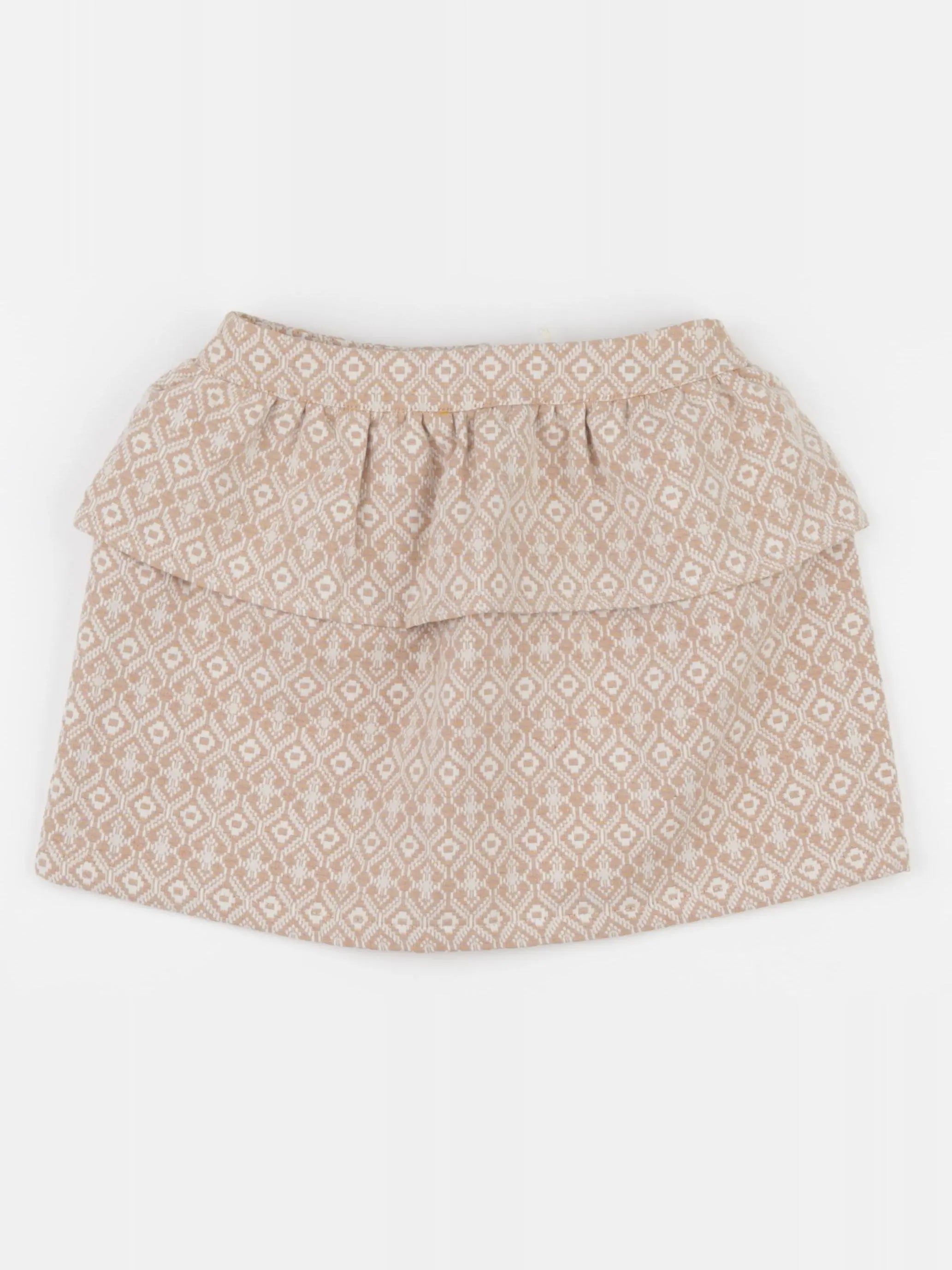 Bonnet à Pompon - jupe rose - 6 ans