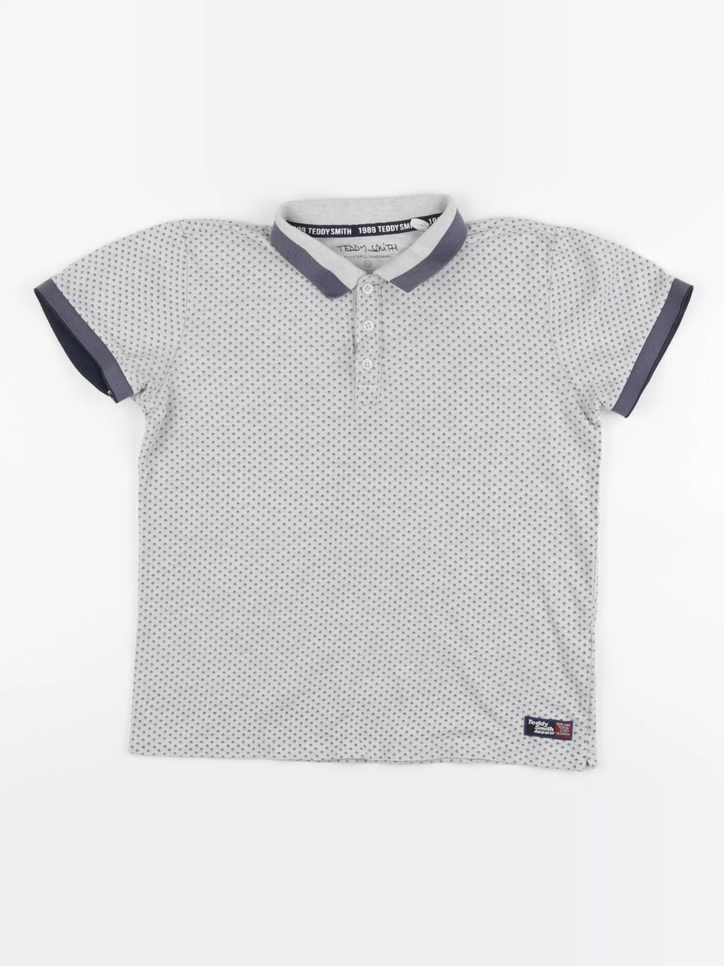 Teddy Smith - polo gris - 12 ans