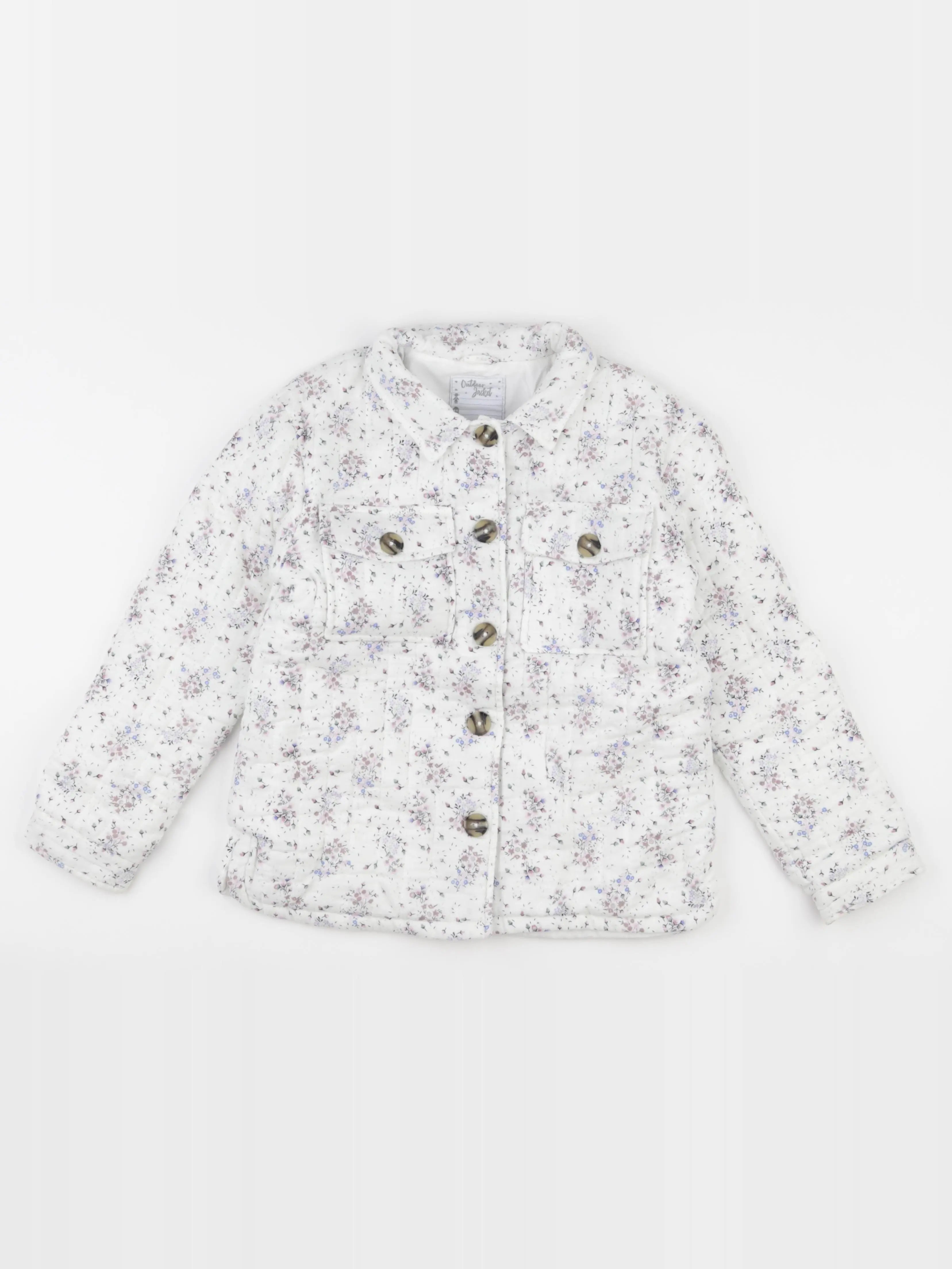 Vertbaudet - veste blanc - 10 ans