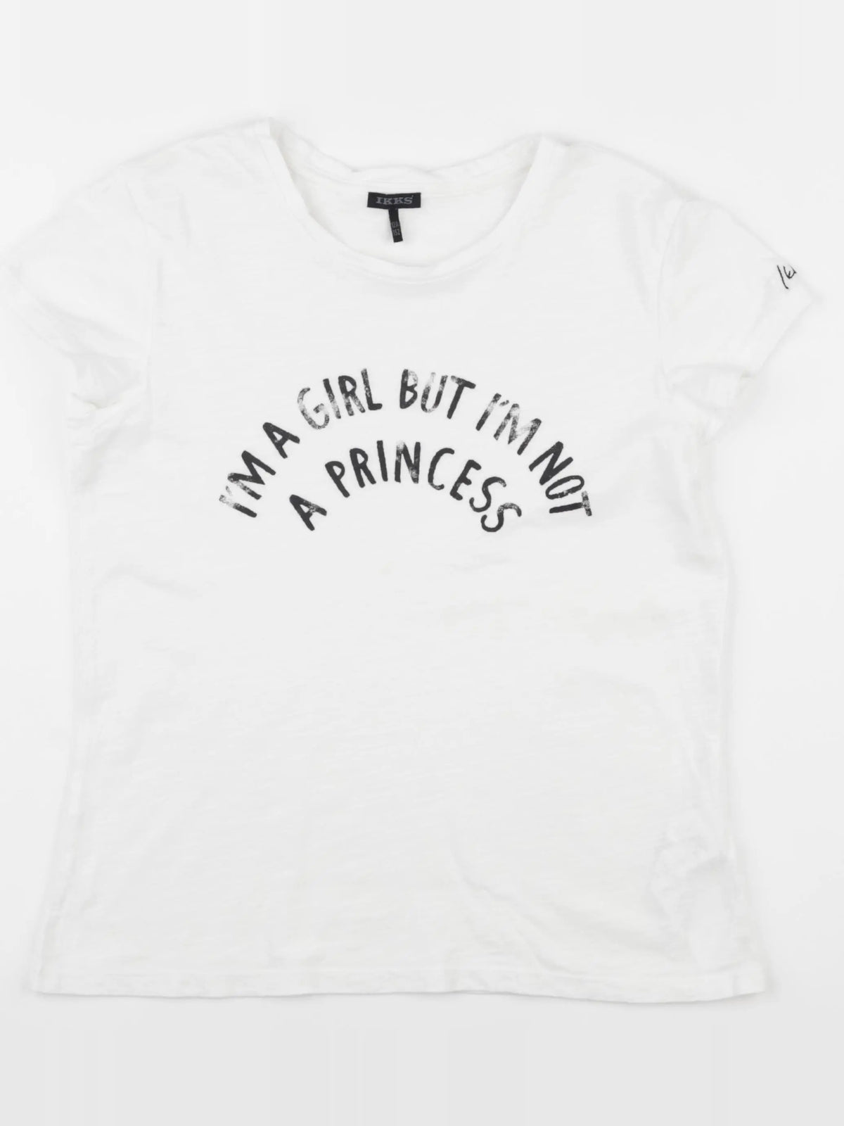 IKKS - tee-shirt blanc - 12 ans