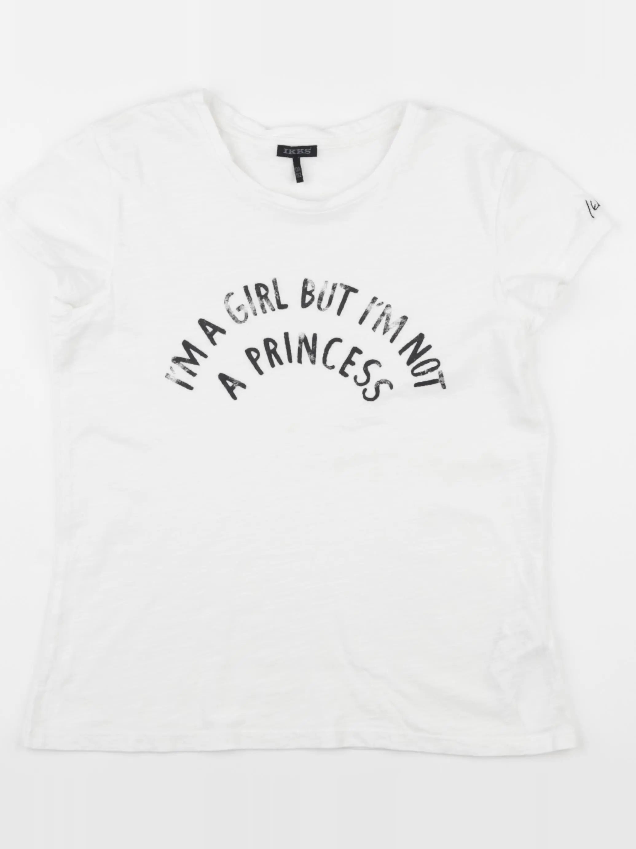 IKKS - tee-shirt blanc - 12 ans