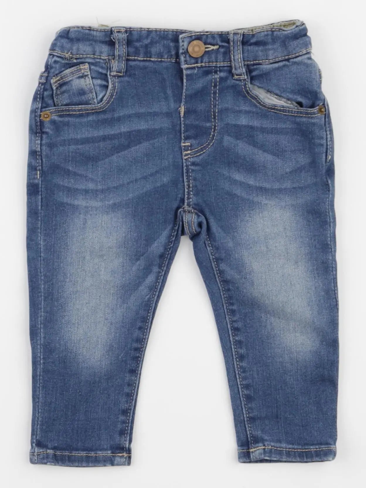 Zara - jean bleu - 6/9 mois