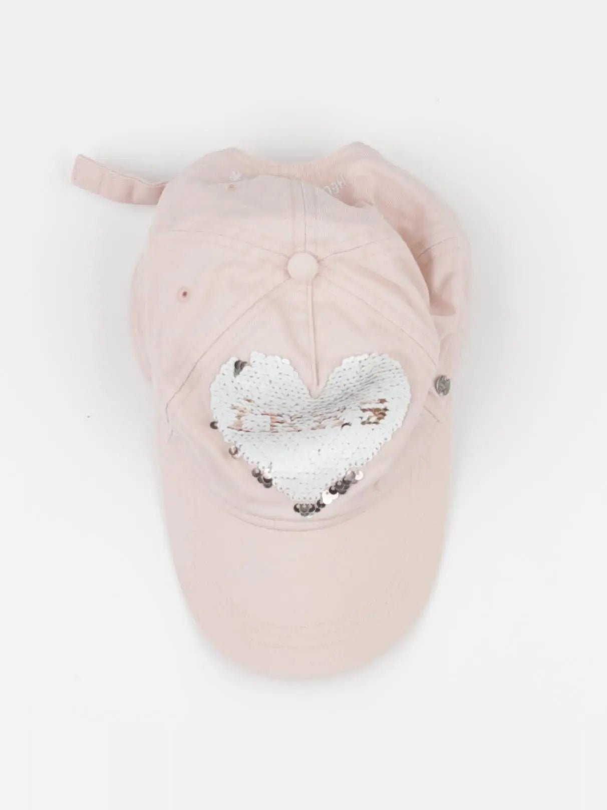 IKKS - casquette rose, argent - 6 ans