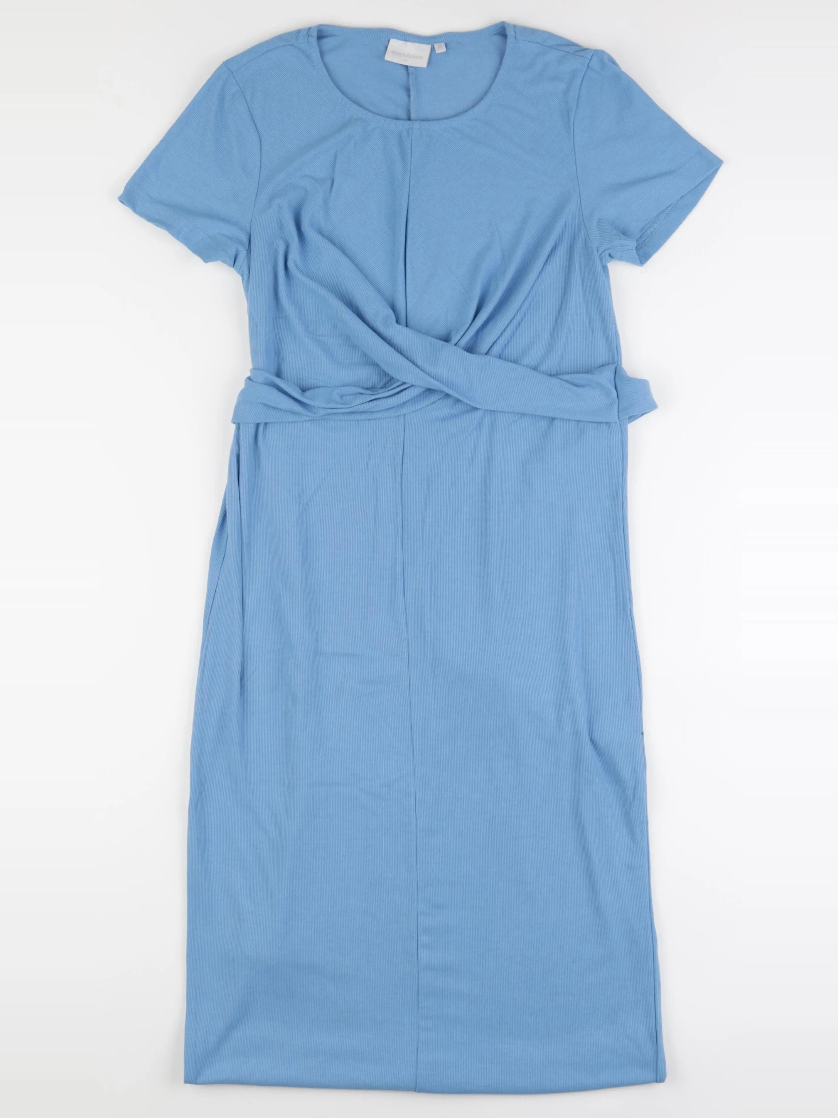 Mamalicious - robe grossesse bleu - m