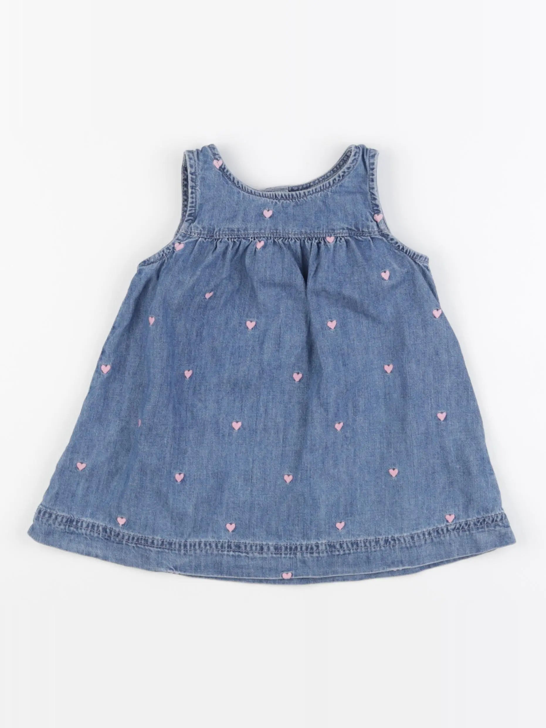 GAP - robe bleu - 12/18 mois